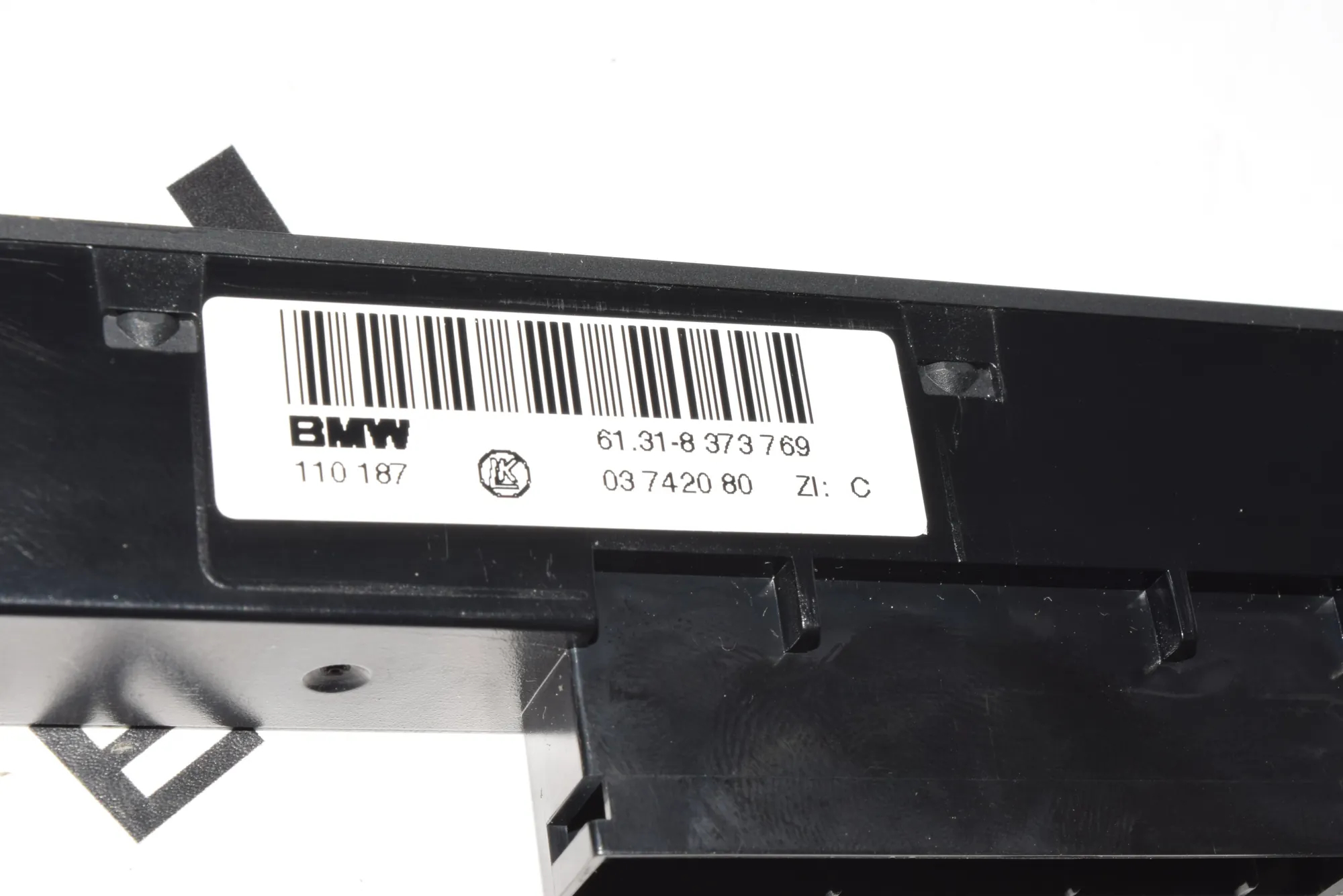 Button Switch Panel – OEM 8373769 · BMW 5 (E39) 525 i 2001 – 3