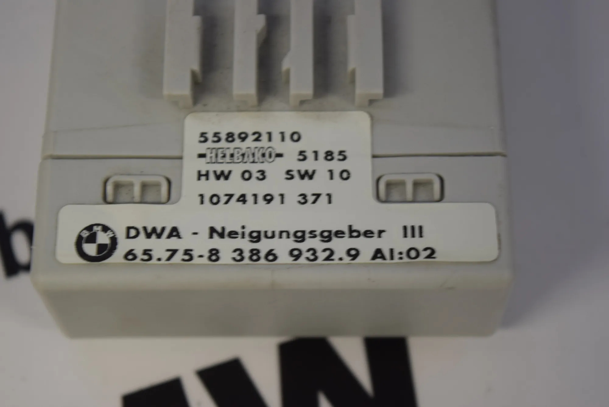 Other Control Units – OEM 8386932 · BMW 5 (E39) 525 i 2001 – 3