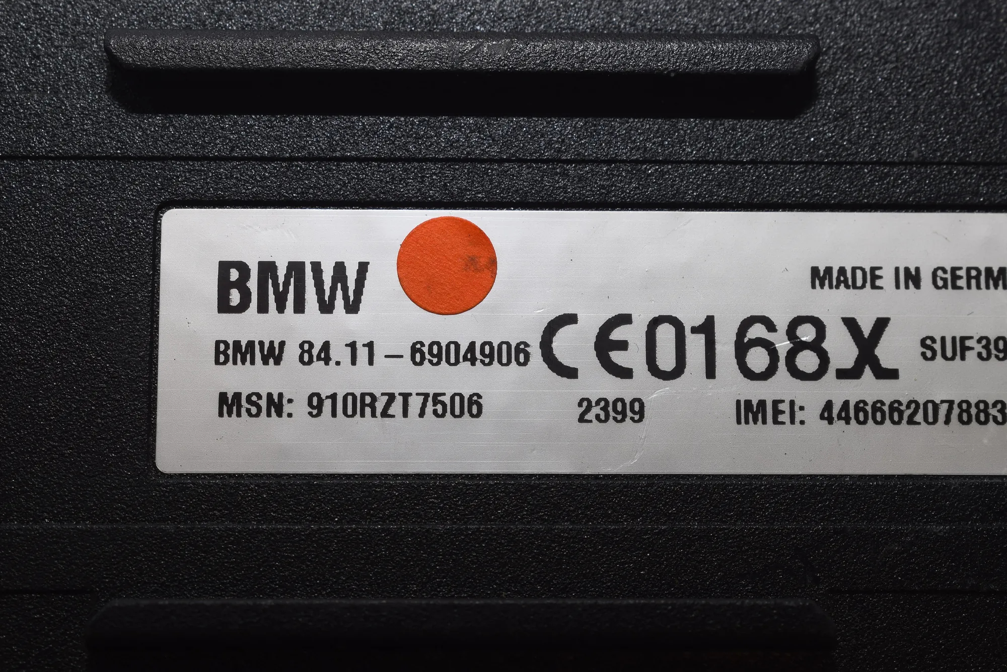 Other Control Units – OEM 6904906 · BMW 7 (E38) 1999 – 6