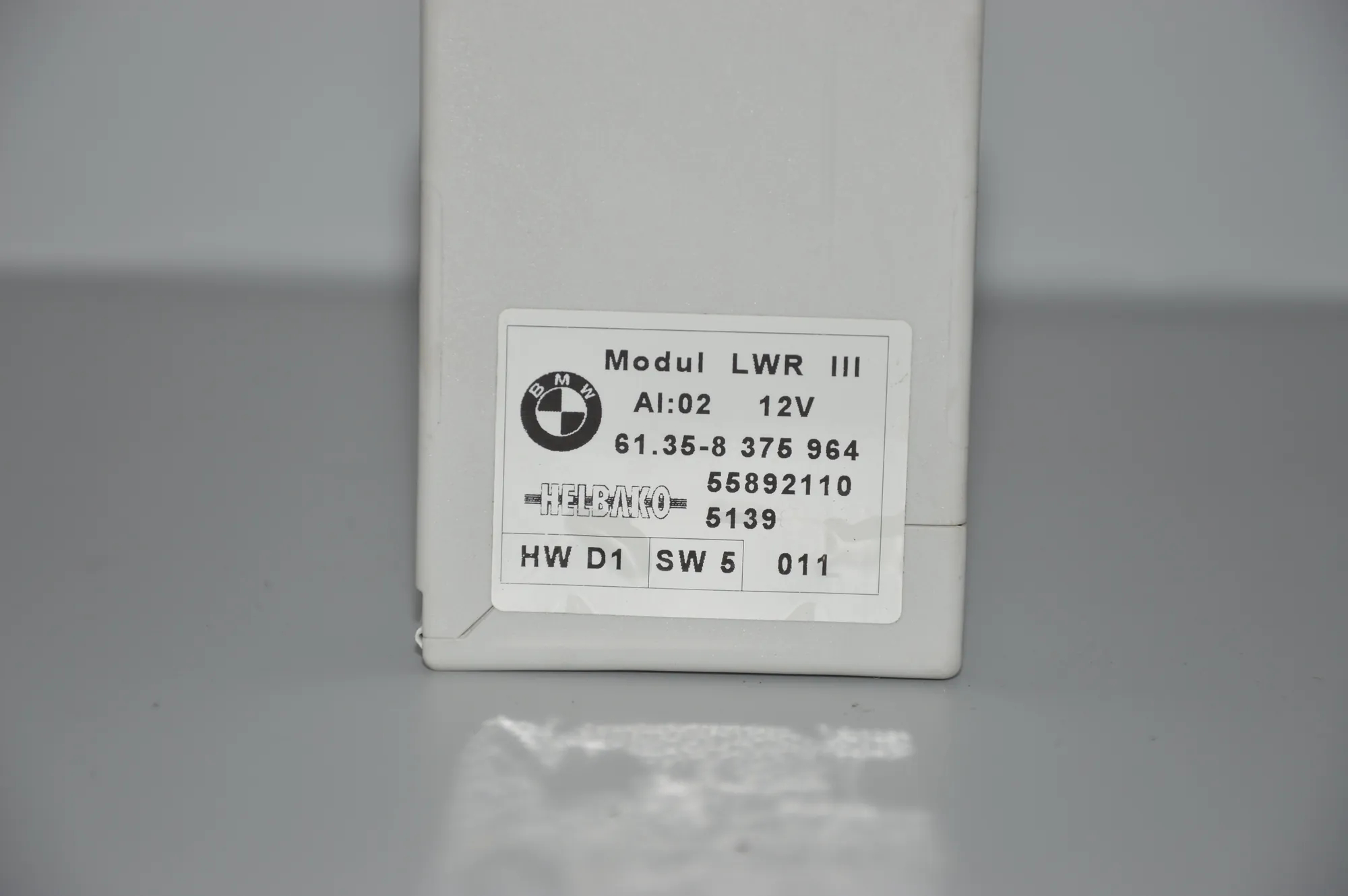 Other Control Units – OEM 8375964 · BMW 5 (E39) 530 i 2001 – 3