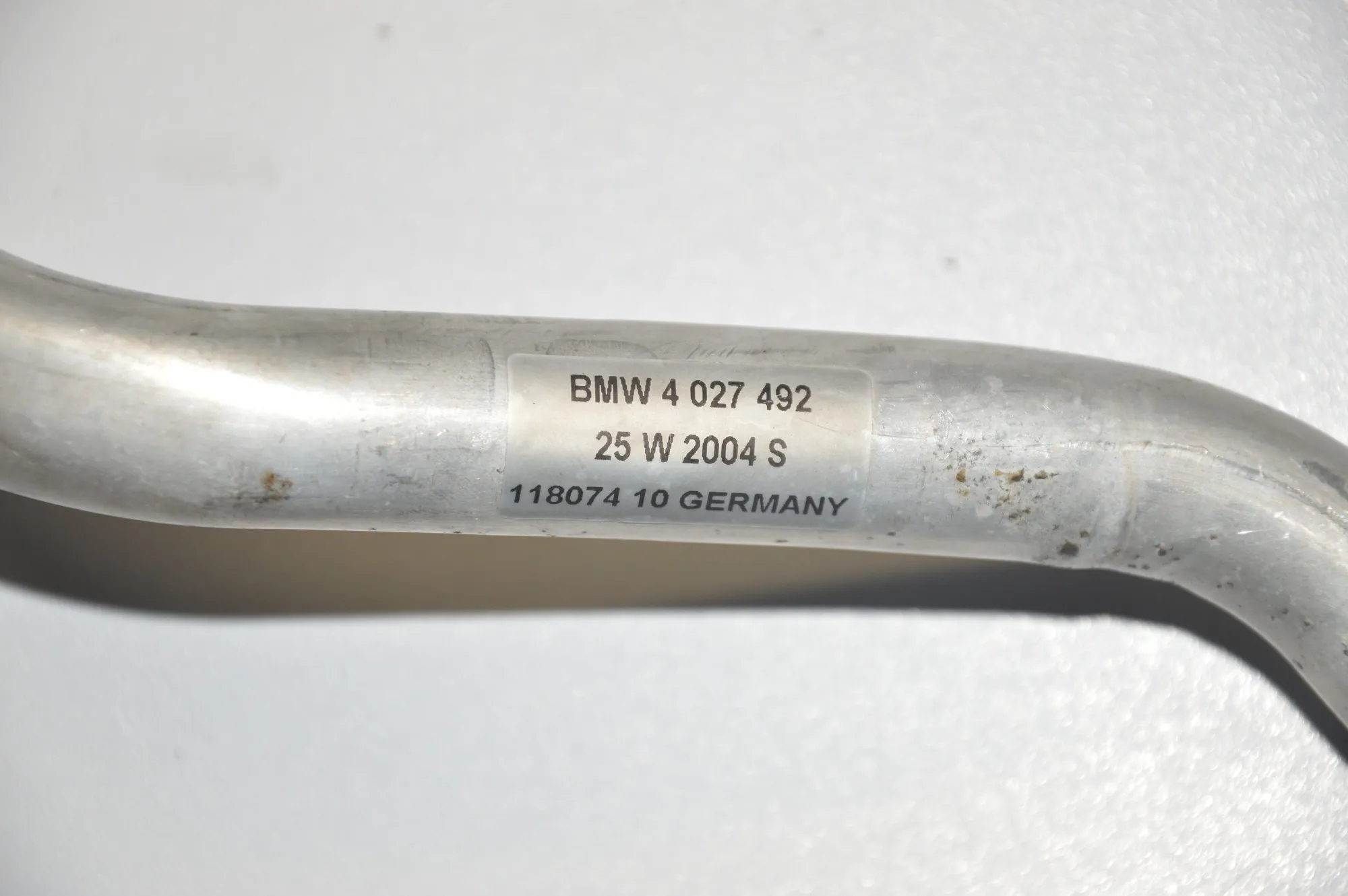 Pipe Hose – OEM 4027492 · BMW 6 (E63) 645 Ci 2004 – 3