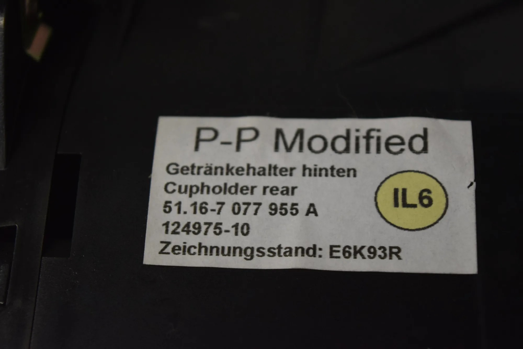 Cup Holder – OEM 7077955 · BMW X5 (E53) 4.6 is 2003 – 4