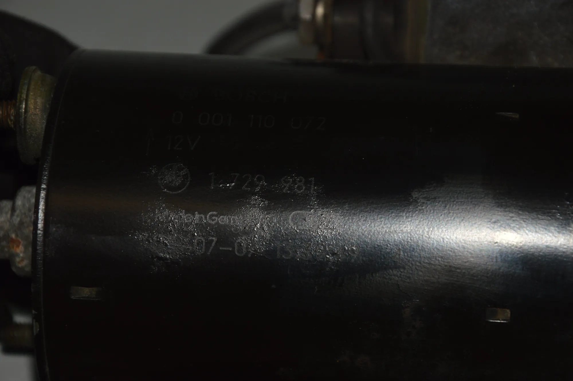 Starter Motor – OEM 1729981 · BMW X5 (E53) 4.6 is 2003 – 4
