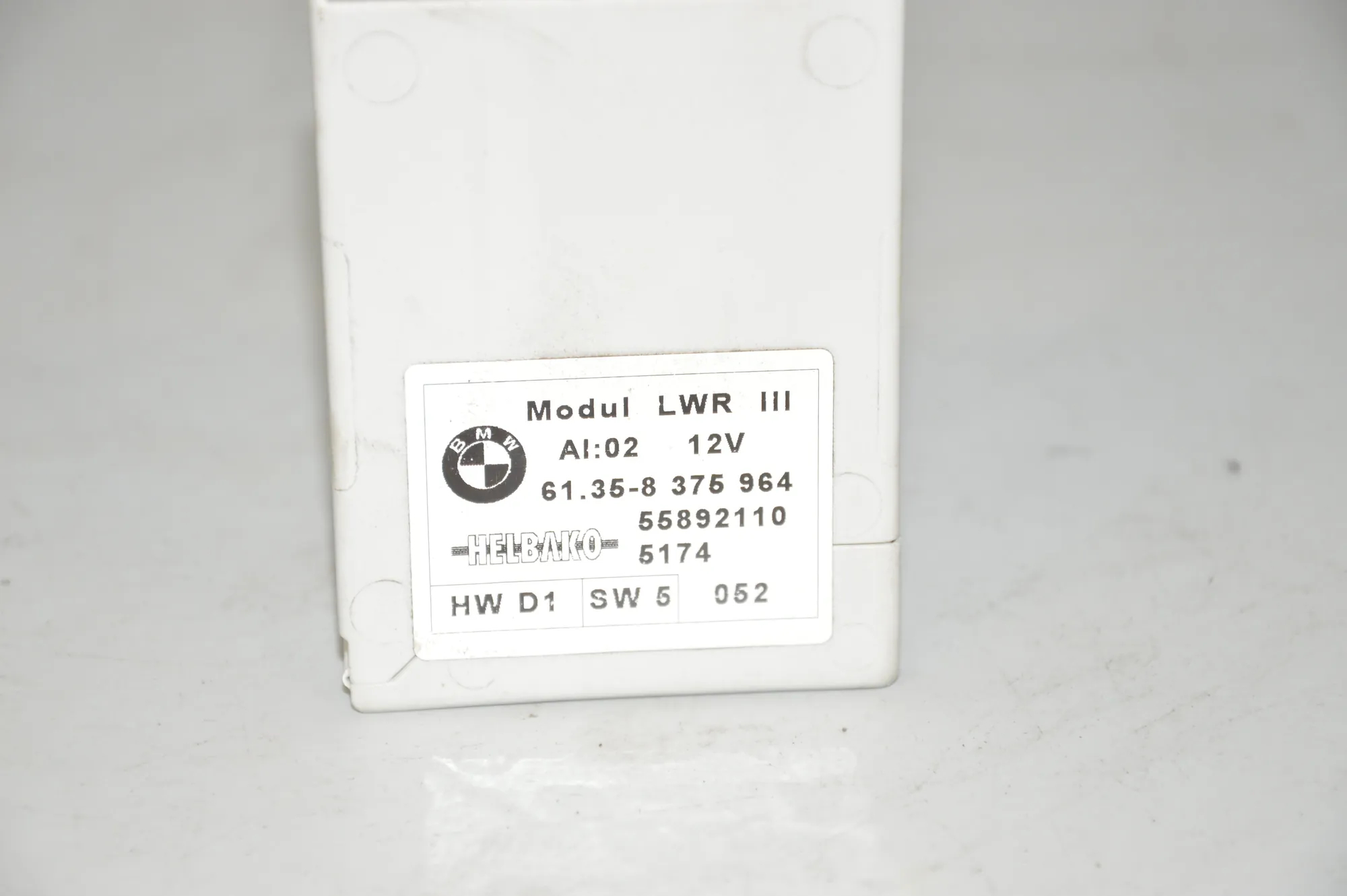 Other Control Units – OEM 8375964 · BMW 5 (E39) 530 d 2002 – 4