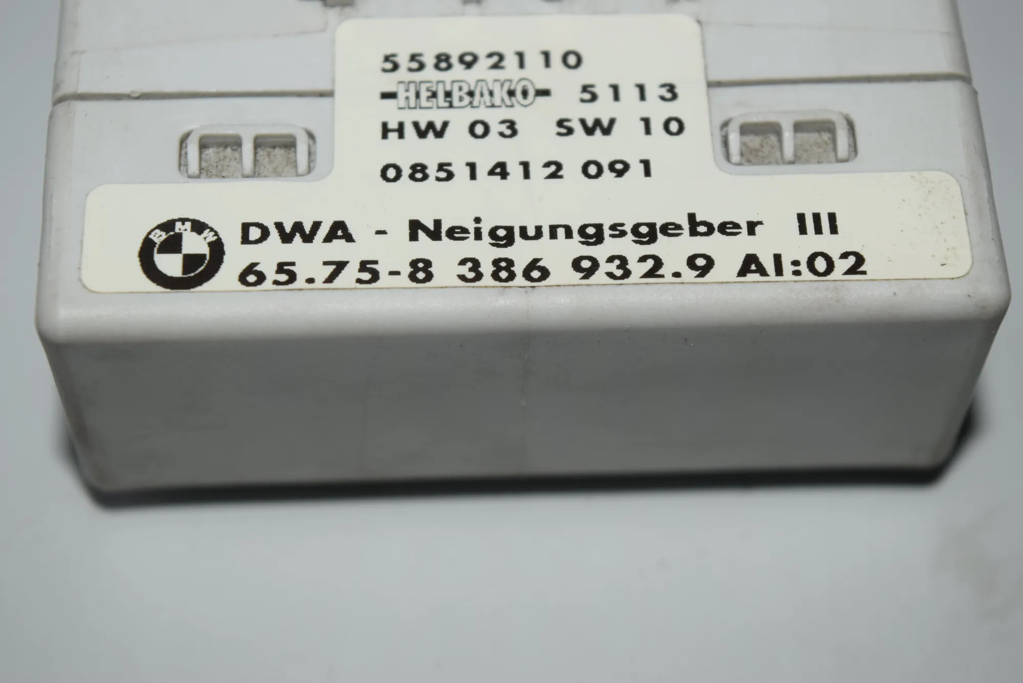 Other Control Units – OEM 8386932 · BMW 5 Touring (E39) 530 d 2001 – 3
