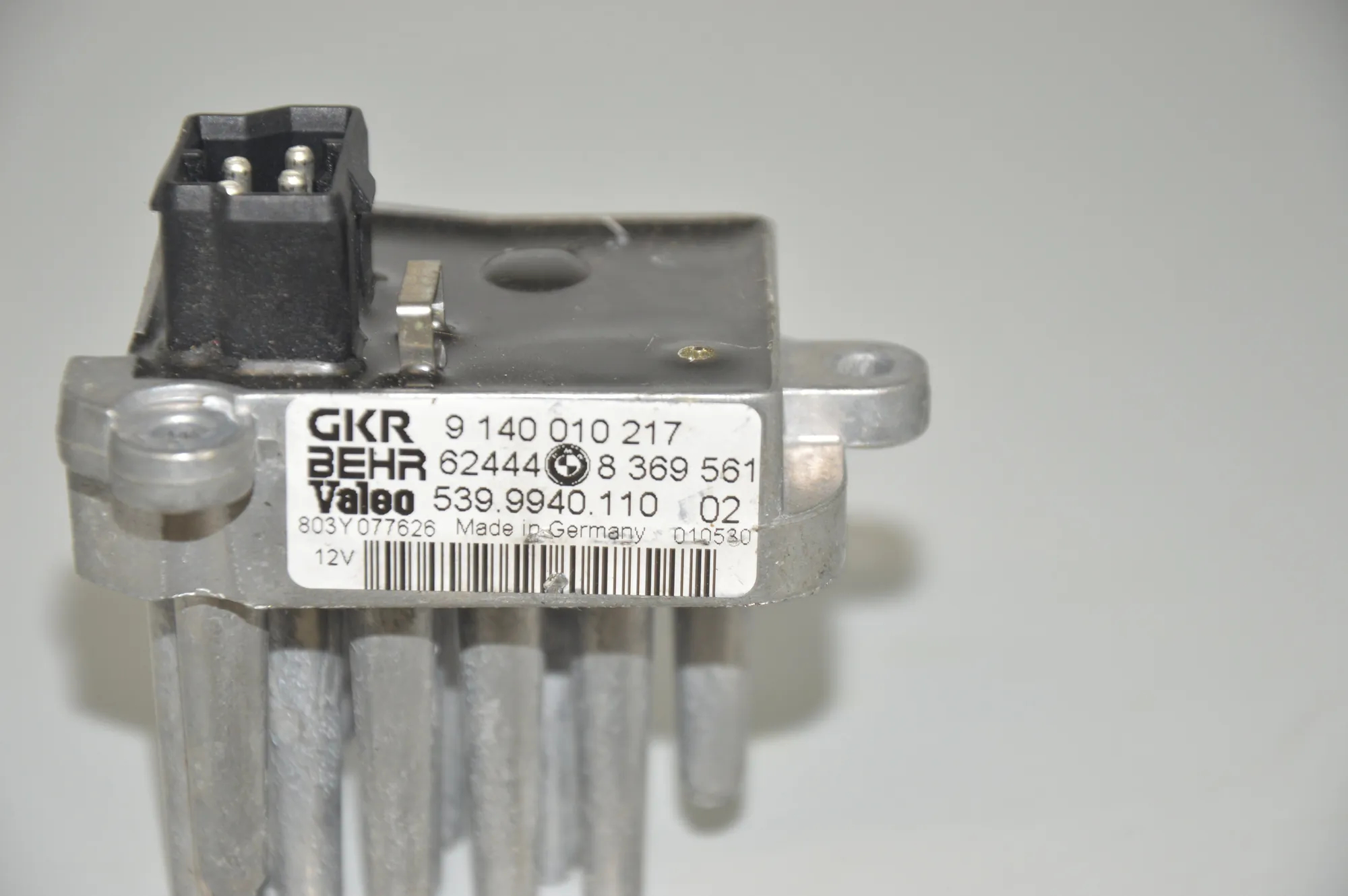Interior Heater Resistor – OEM 8369561 · BMW X5 (E53) 3.0 i 2001 – 3