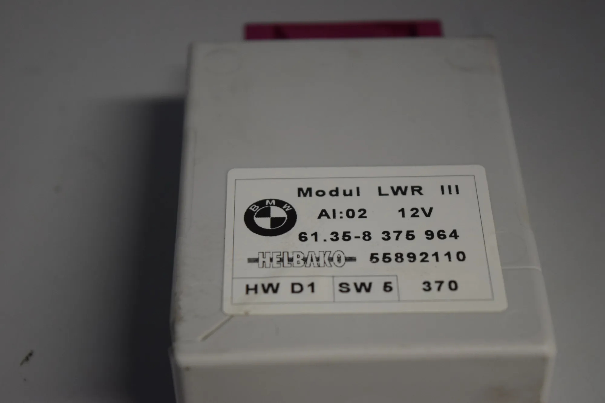 Other Control Units – OEM 8375964 · BMW 5 Touring (E39) 525 d 2000 – 3