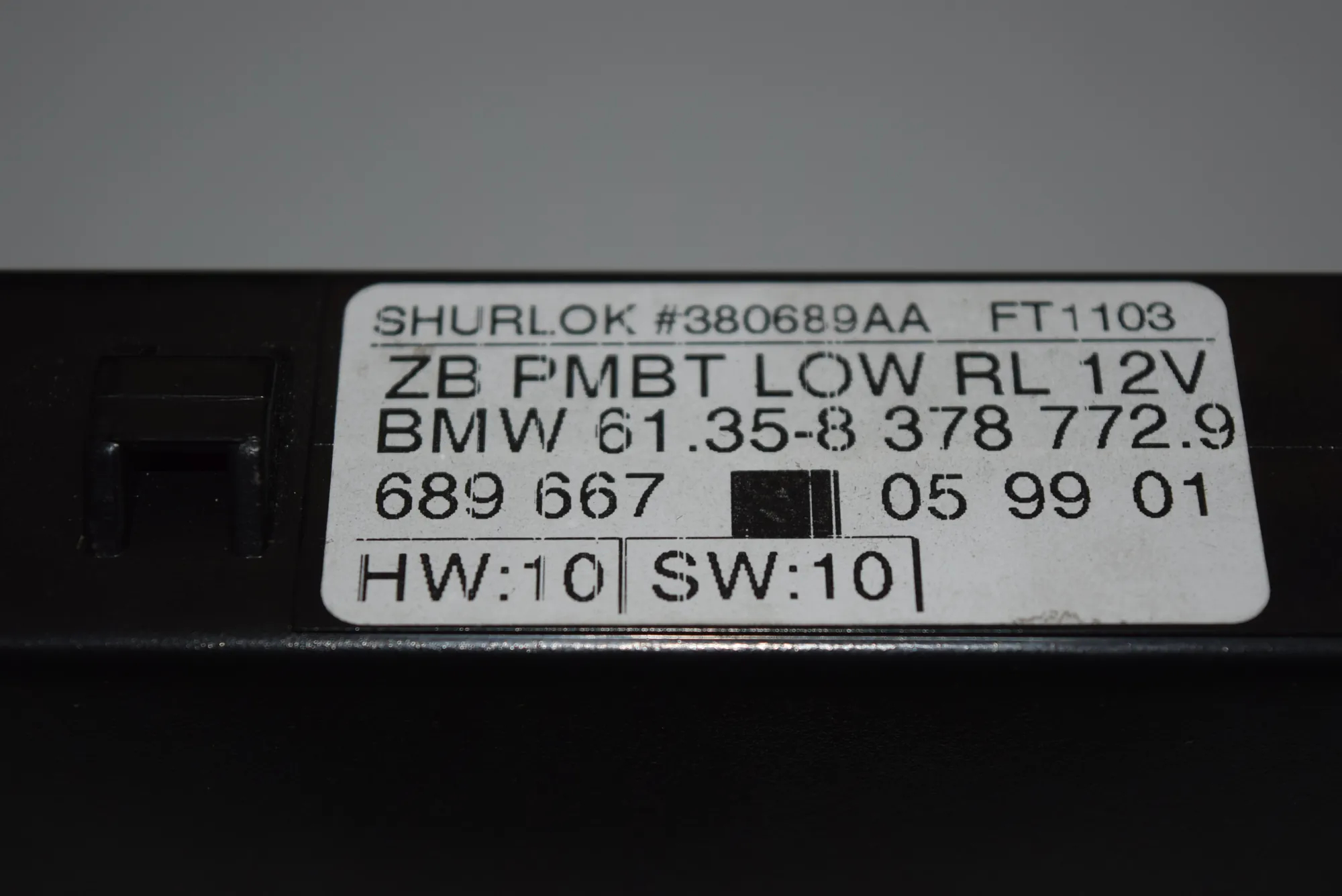 Front Left Door Control Unit – OEM 8378772 · BMW 5 Touring (E39) 530 d 1999 – 3