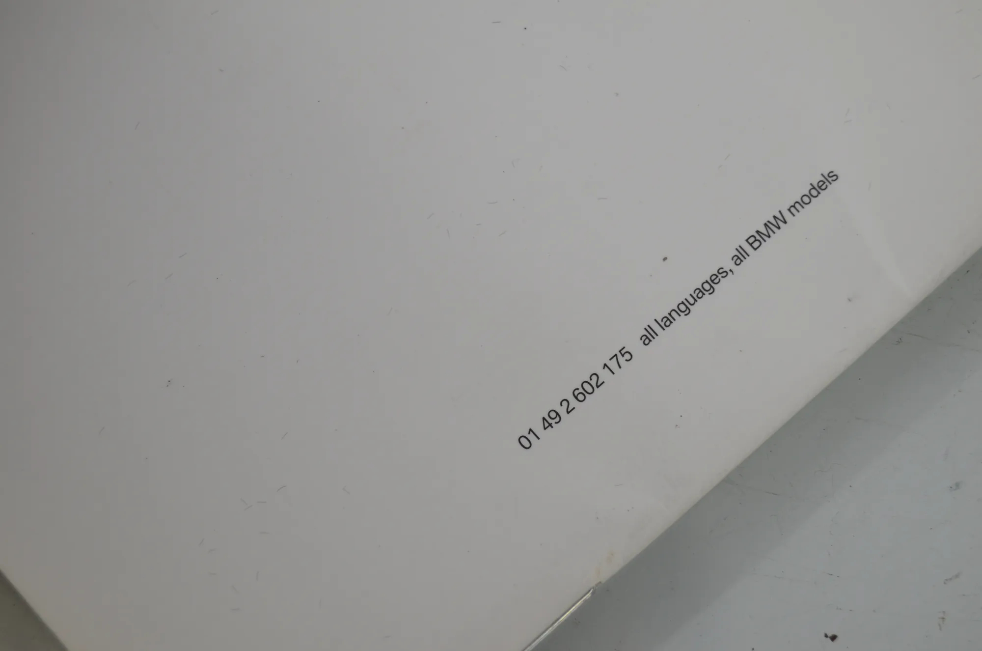 Manual Service Book – OEM 9787367 · BMW 5 (F10) 525 d 2010 – 7