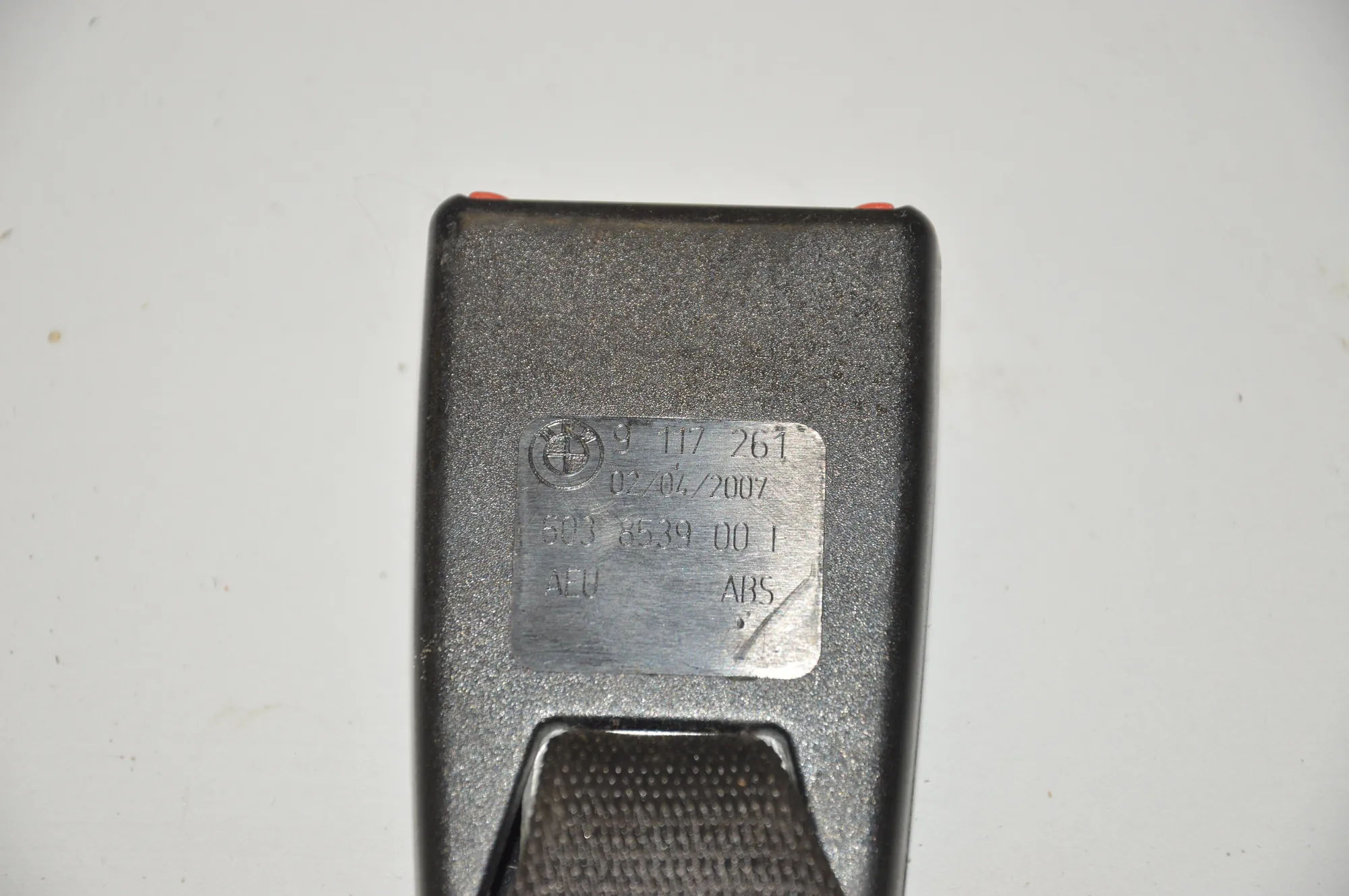 Rear Left Seat Buckle – OEM 9117261 · BMW 3 Coupe (E92) 330 d 2007 – 3