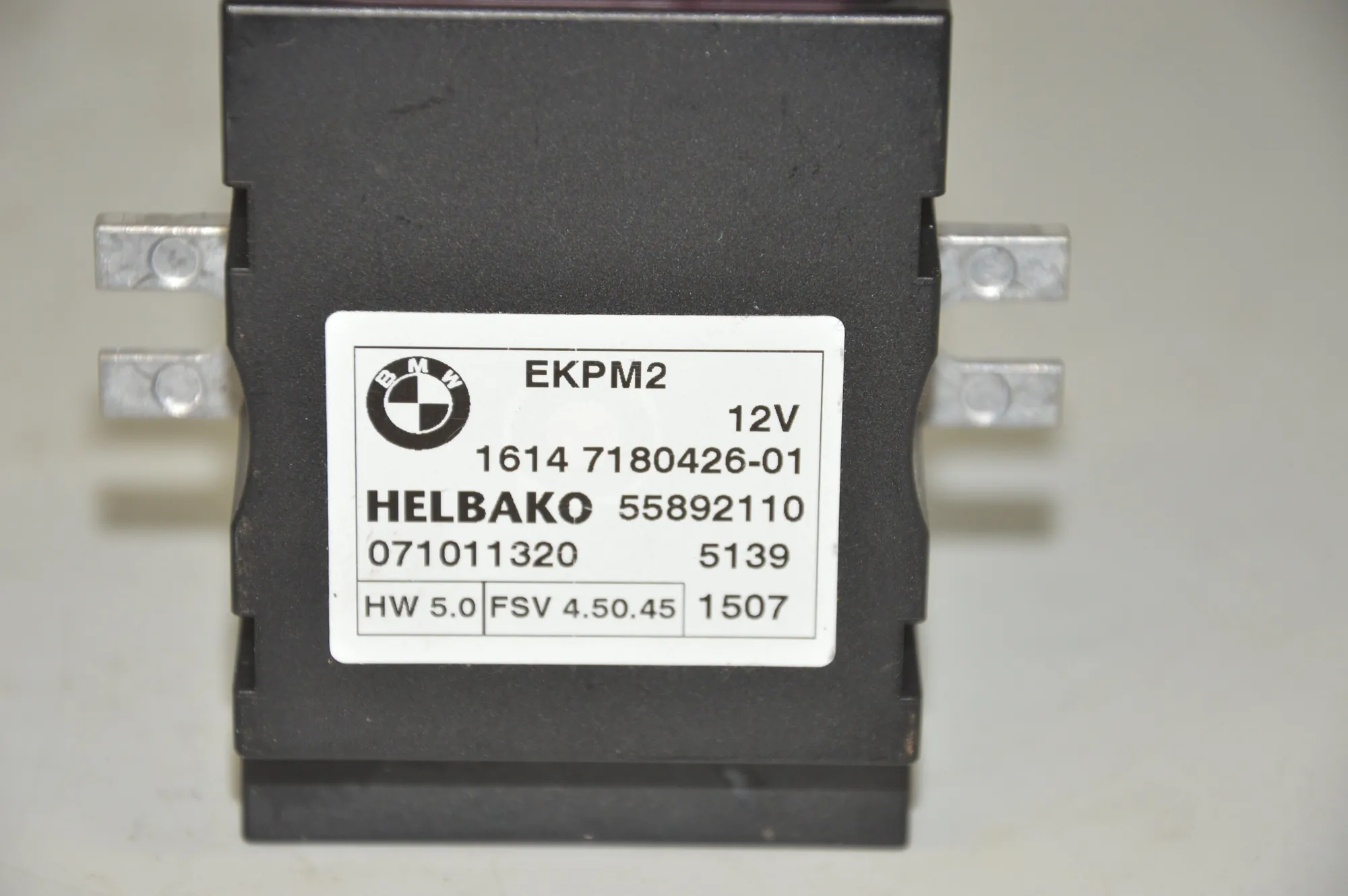 Fuel Pump Control Unit – OEM 7180426 · BMW 3 Coupe (E92) 330 d 2007 – 3