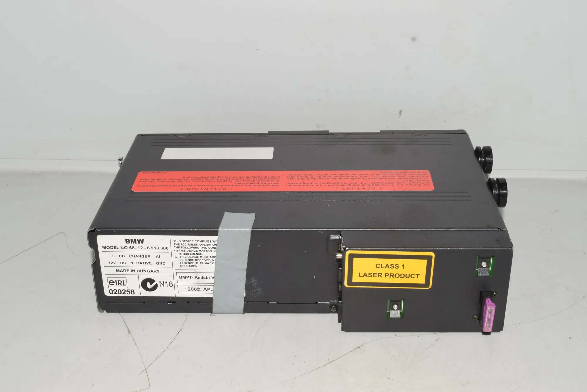 CD Changer – OEM 6913388 · BMW 5 (E39) 530 i 2003 – 4