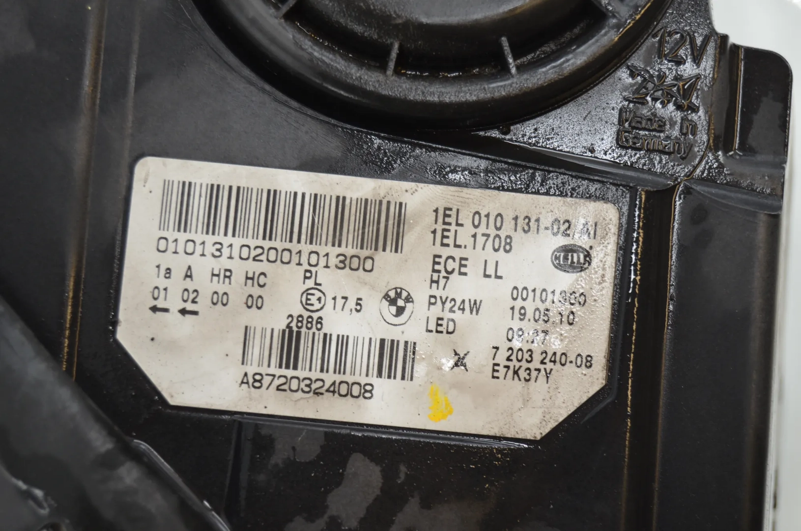 Front Right Headlight – OEM 7203240 · BMW 5 (F10) 525 d 2010 – 6