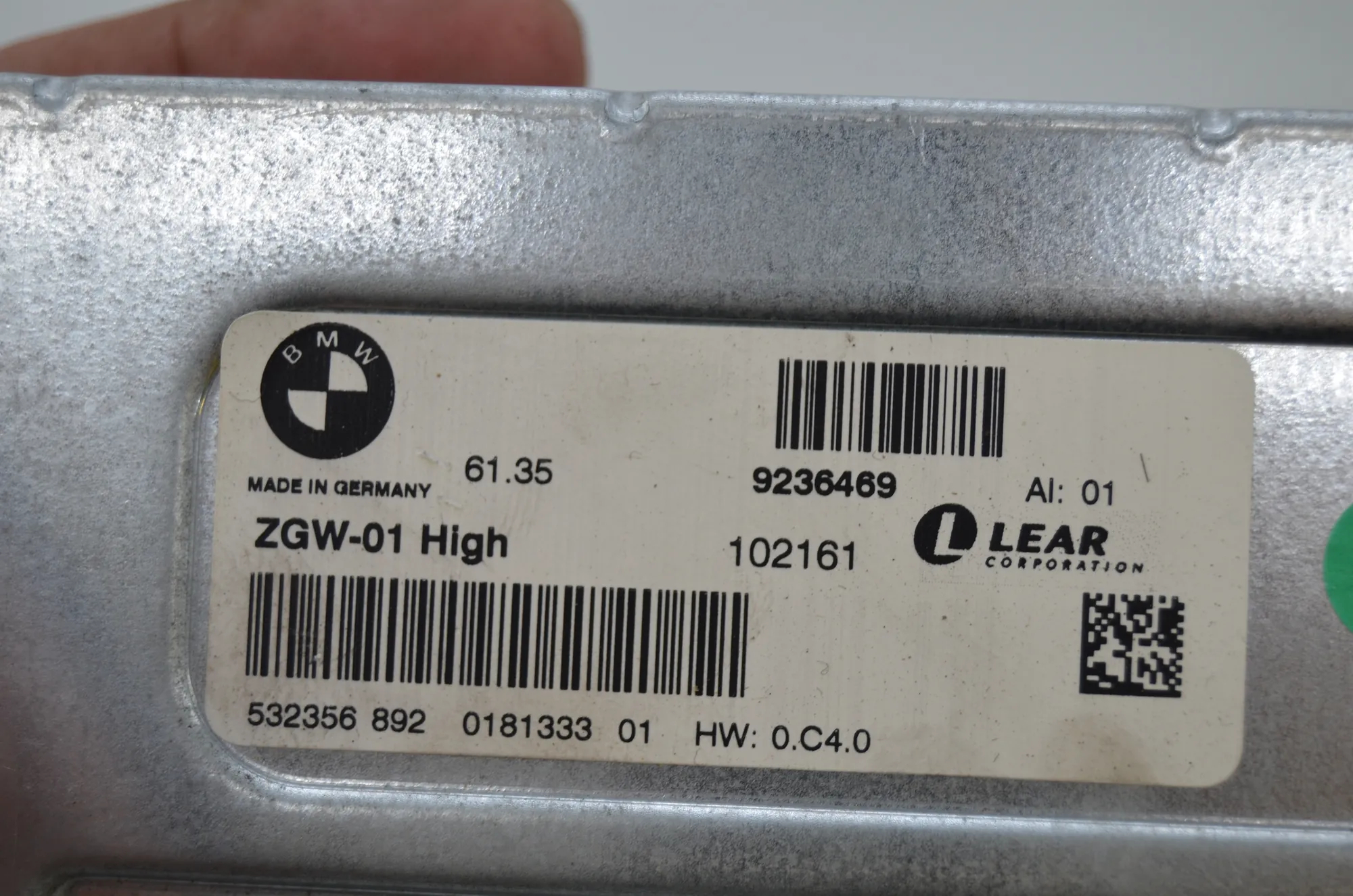 Other Control Units – OEM 9236469 · BMW 5 (F10) 525 d 2010 – 7