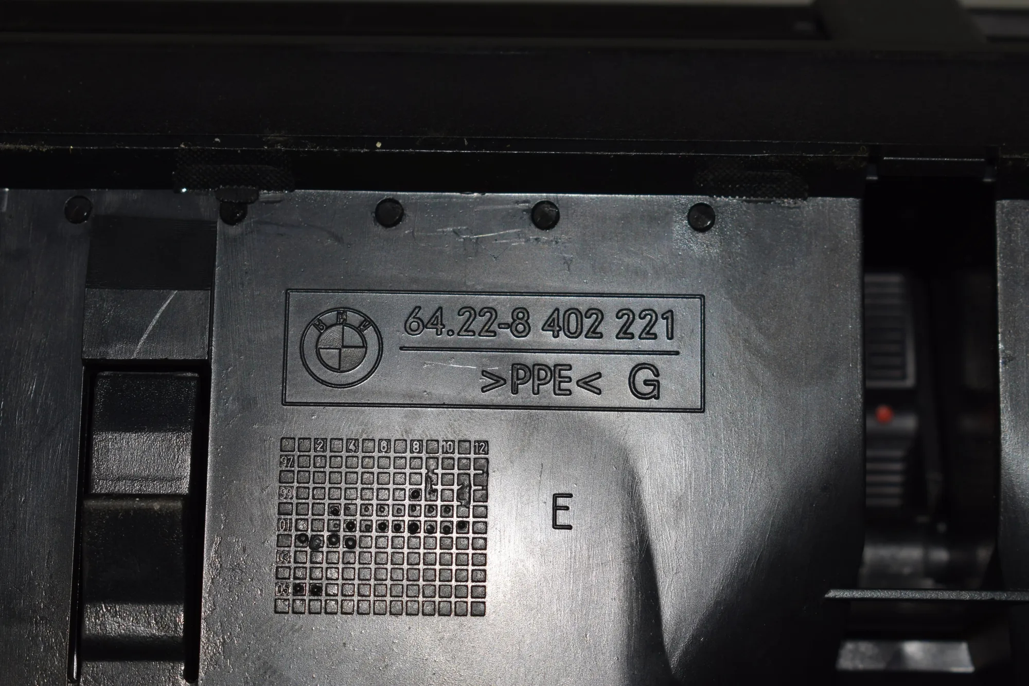Dashboard Air Vents – OEM 8402221 · BMW X5 (E53) 3.0 i 2005 – 7