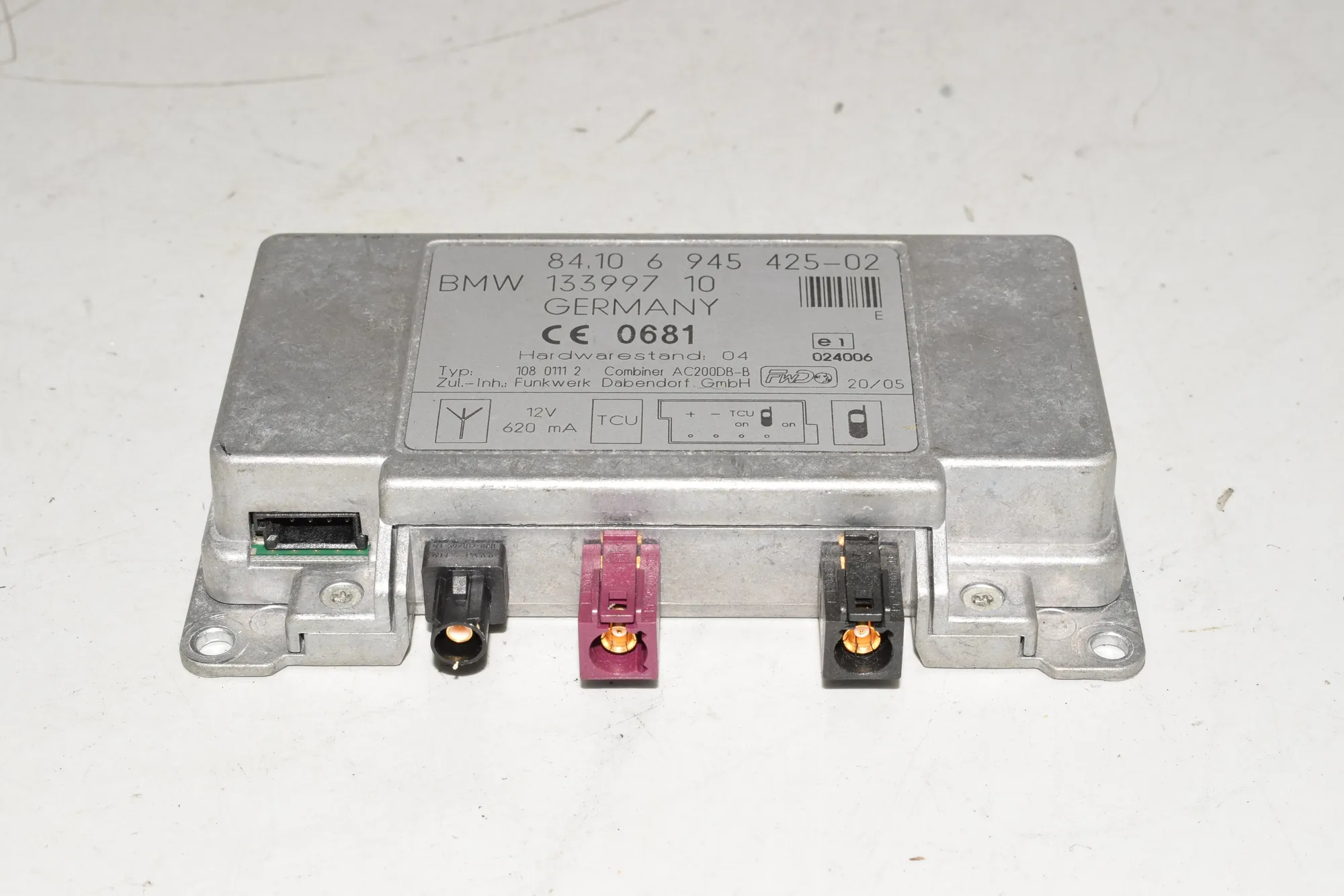 Other Control Units – OEM 6945425 · BMW X5 (E53) 3.0 i 2005