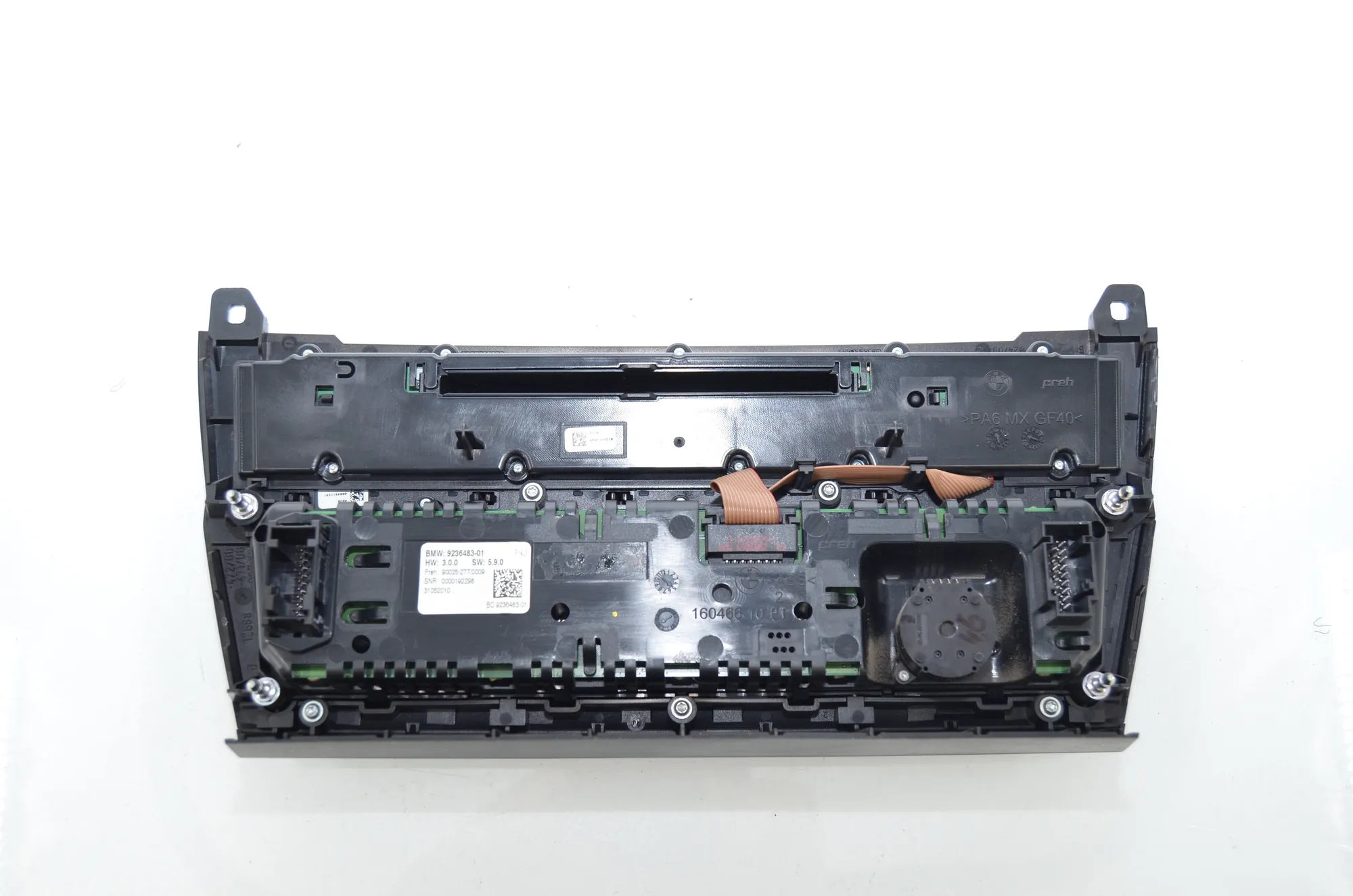 Climate Control Unit – OEM 9236483 · BMW 5 (F10) 525 d 2010 – 3