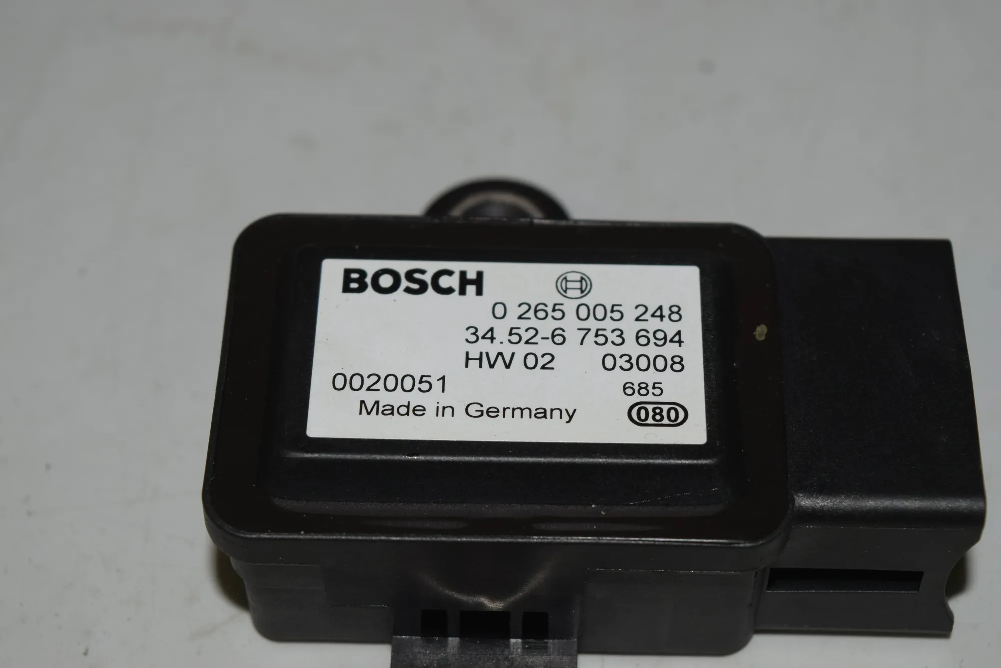 Acceleration Sensor – OEM 6753694 · BMW 5 (E39) 525 d 2003 – 5