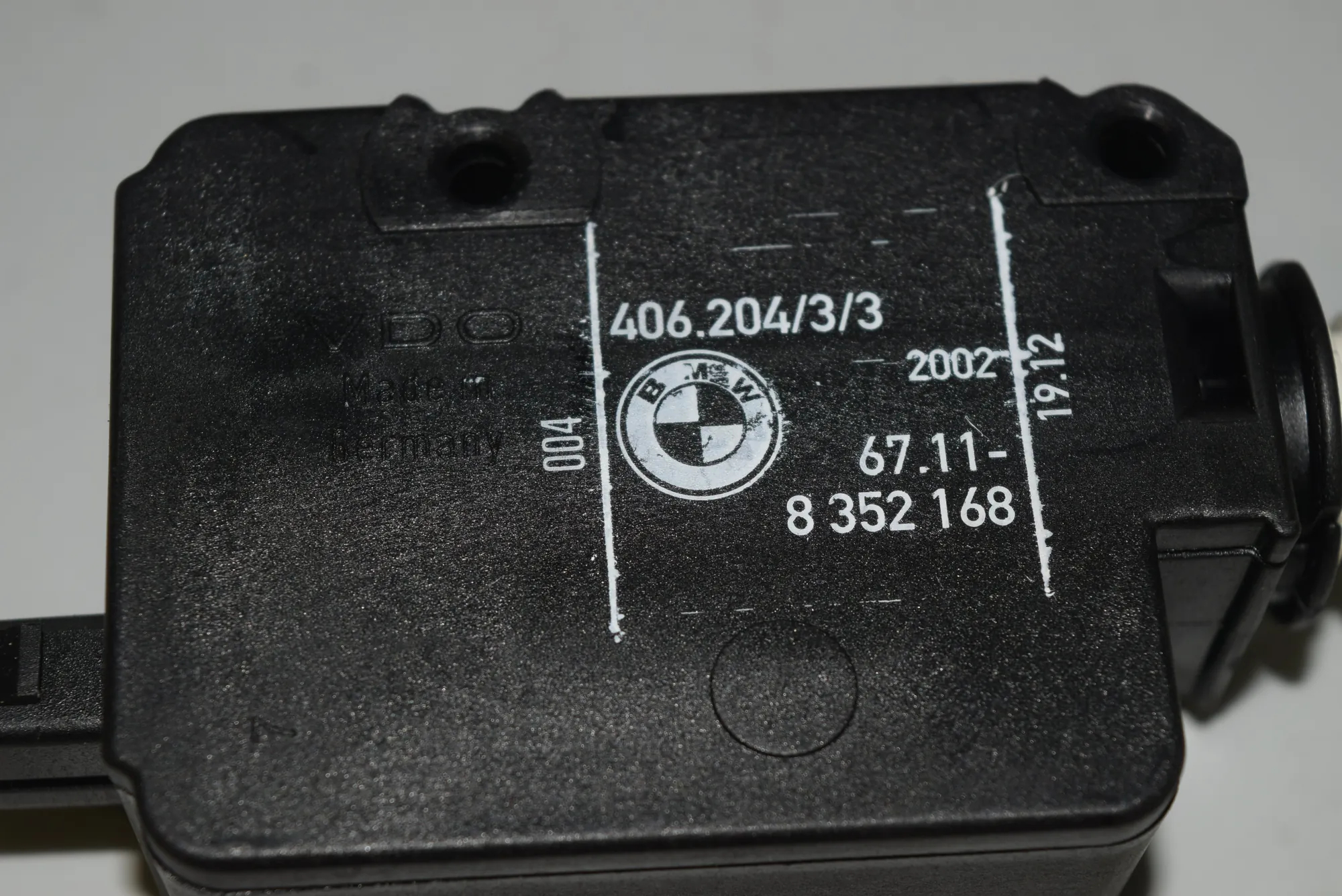 Other Control Units – OEM 8352168 · BMW 5 (E39) 525 d 2003 – 6