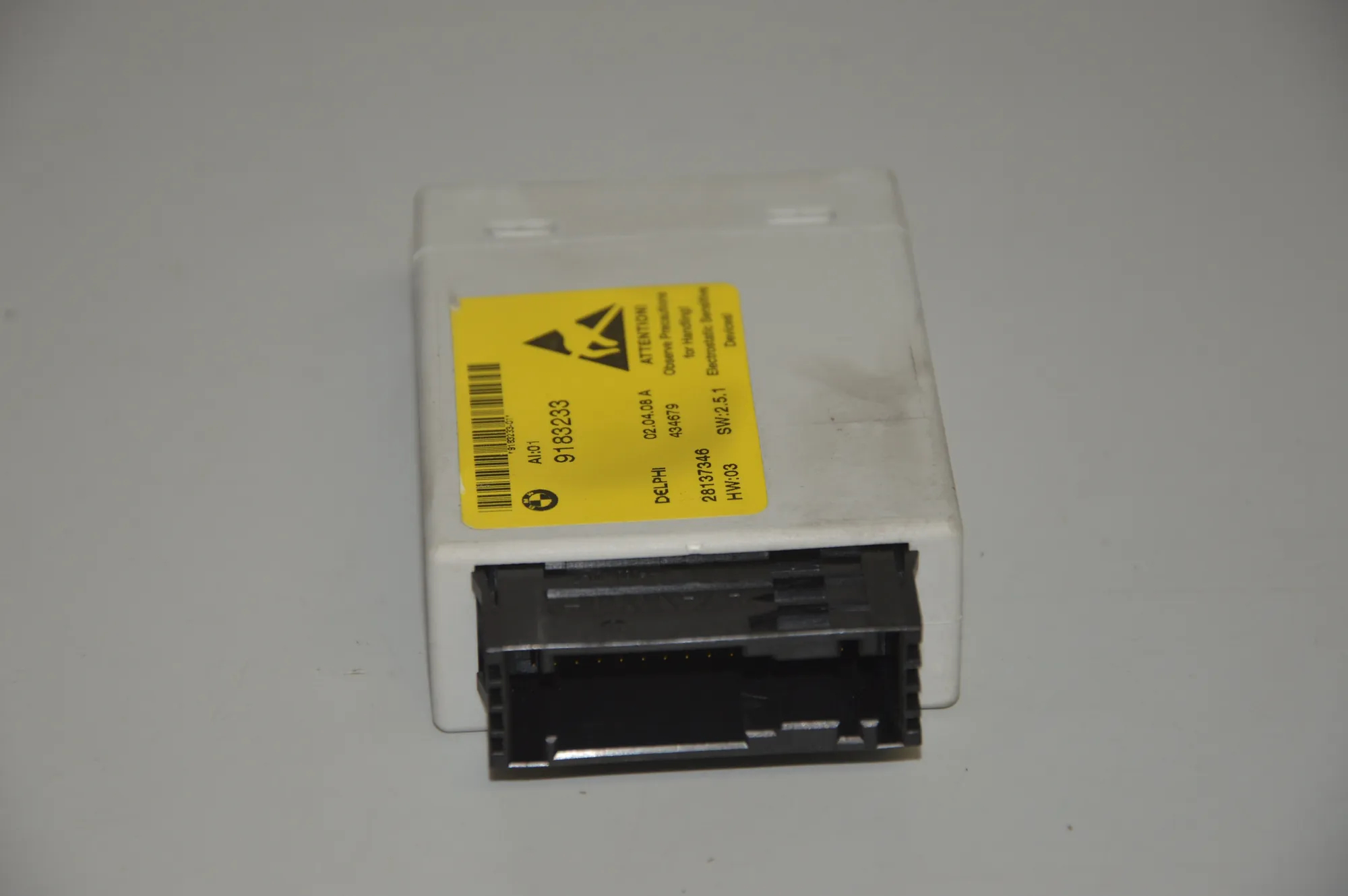 Other Control Units – OEM 9183233 · BMW 5 (E60) 520 d 2008 – 2