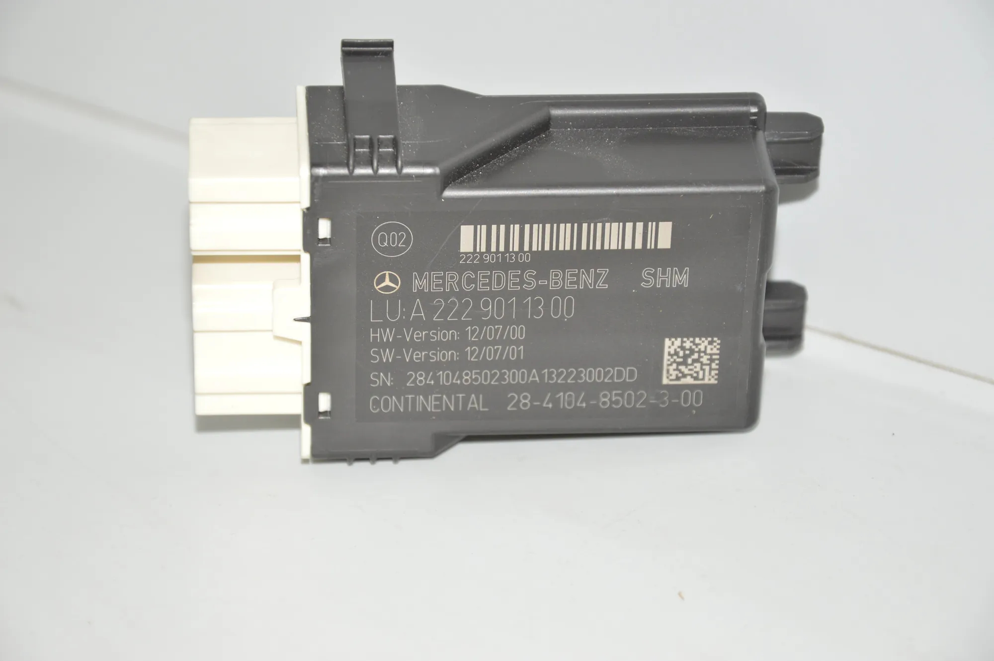 Other Control Units – OEM A2229011300 · MERCEDES-BENZ S (W222, V222, X222) (2013 - -) S 350 BlueTEC / d (222.132, 222.032, 222.123) 2013 – 3