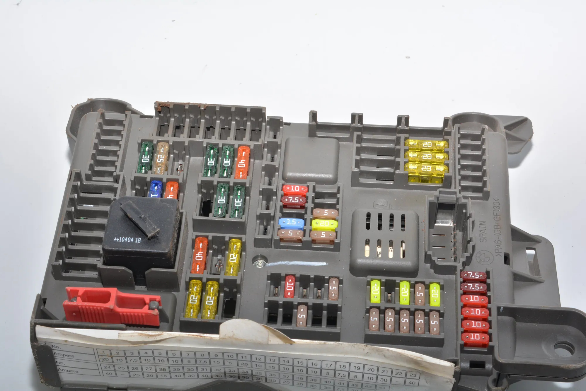 Fuse Box – OEM 6931687 · BMW X5 (E70) BMW X5 (E70) 2012 – 3