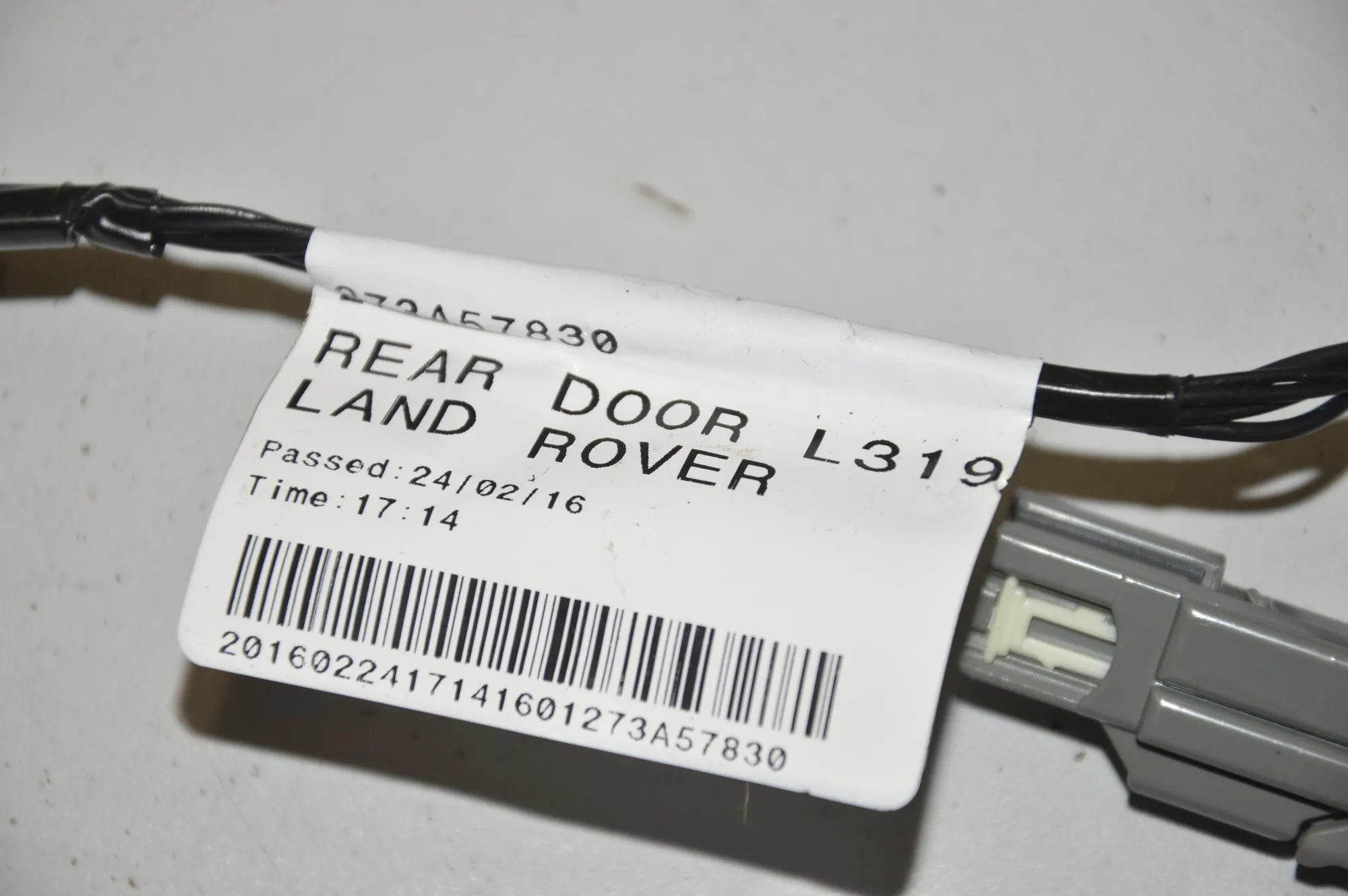 Rear Right Door Wiring – OEM CH22-14632-BB · LAND ROVER DISCOVERY IV (L319) 3.0 TD 4x4 2016 – 6