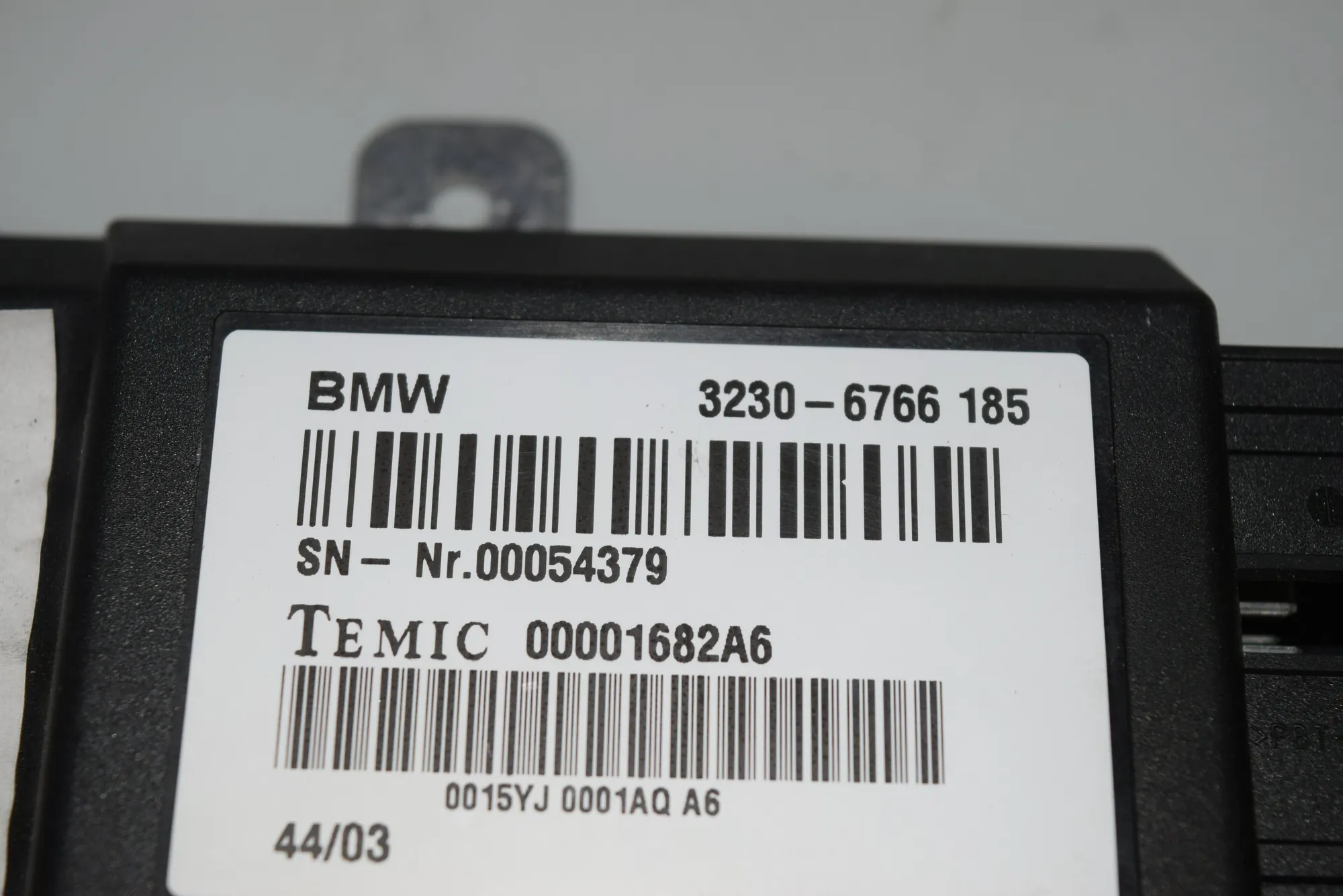 Other Control Units – OEM 6766185 · BMW 7 (E65, E66, E67) 745 i, Li 2004 – 5