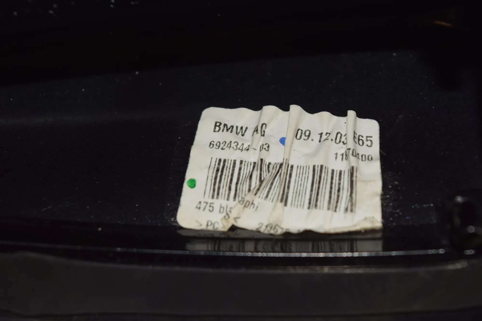 Antenna – OEM 6924344 · BMW 7 (E65, E66, E67) 745 i, Li 2004 – 6