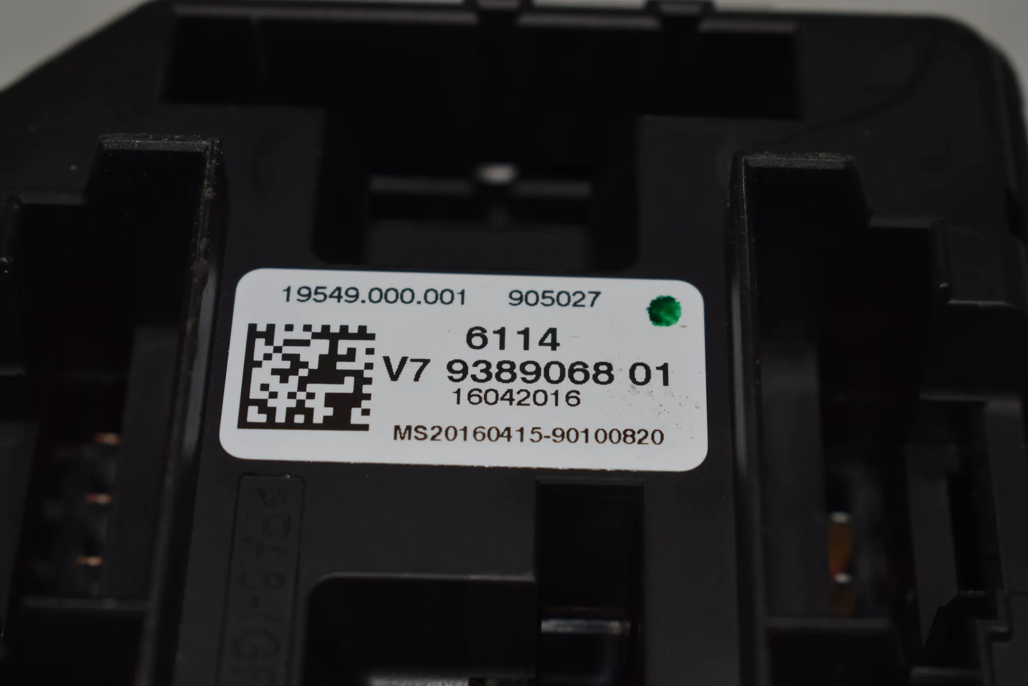 Fuse Box – OEM 9389068 · BMW 4 Gran Coupe (F36) 435 d xDrive 2016 – 2