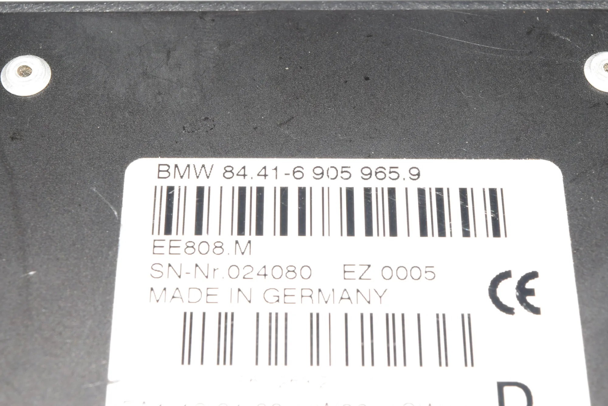 Other Control Units – OEM 6905965 · BMW 5 (E39) BMW 5 (E39) 1999 – 4