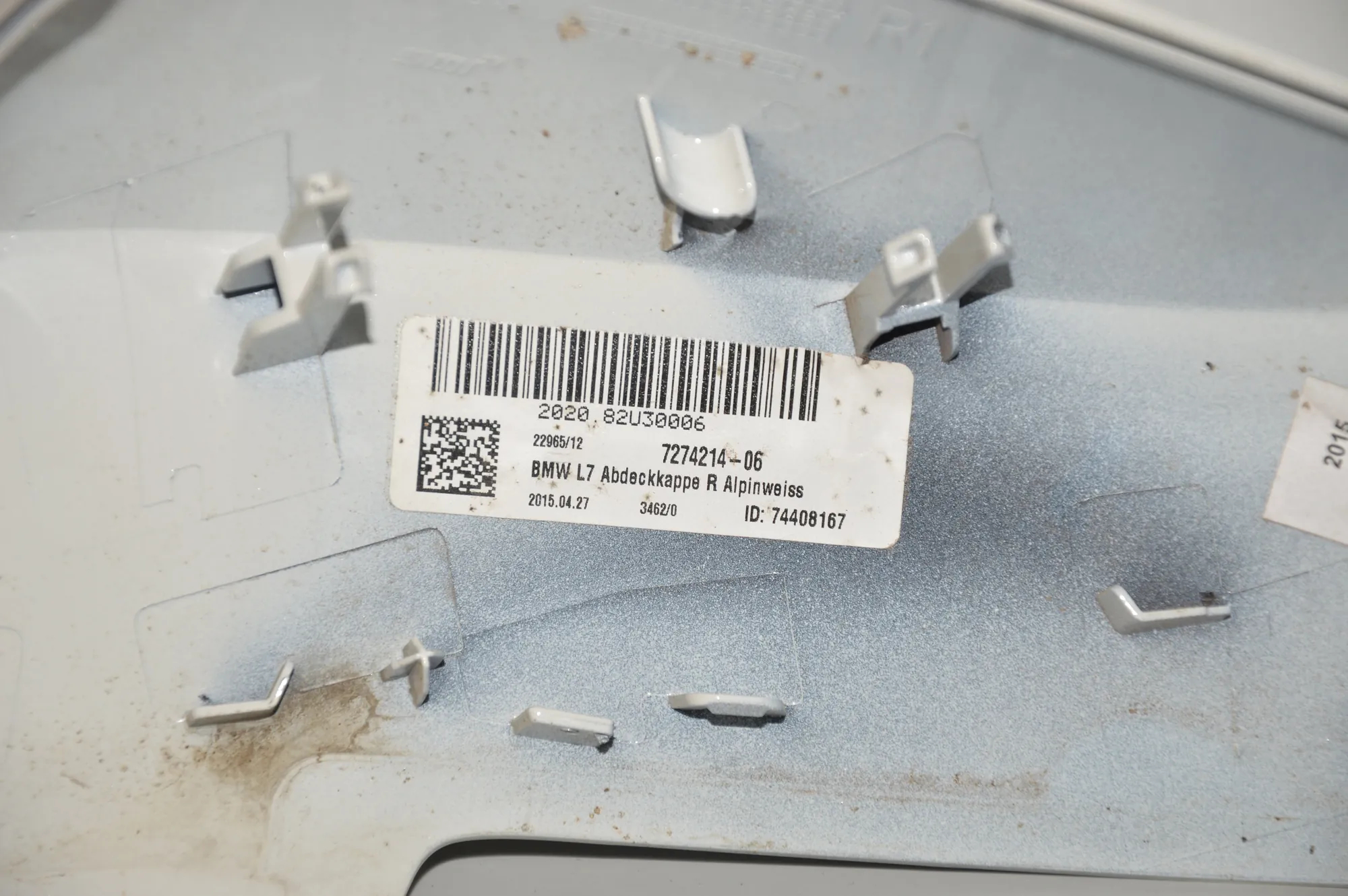 Front Right Door Mirror Frame – OEM 7274214 · BMW 1 (F20) 120 d xDrive 2015 – 4