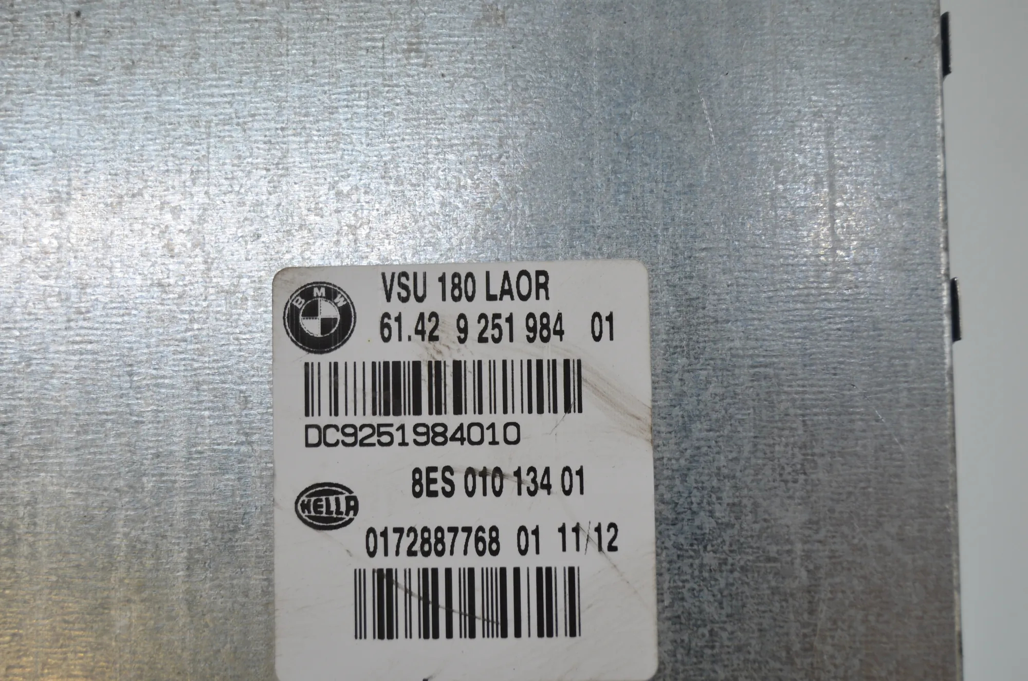 Other Control Units – OEM 6857262 · BMW 5 Touring (F11) 530 d 2012 – 11