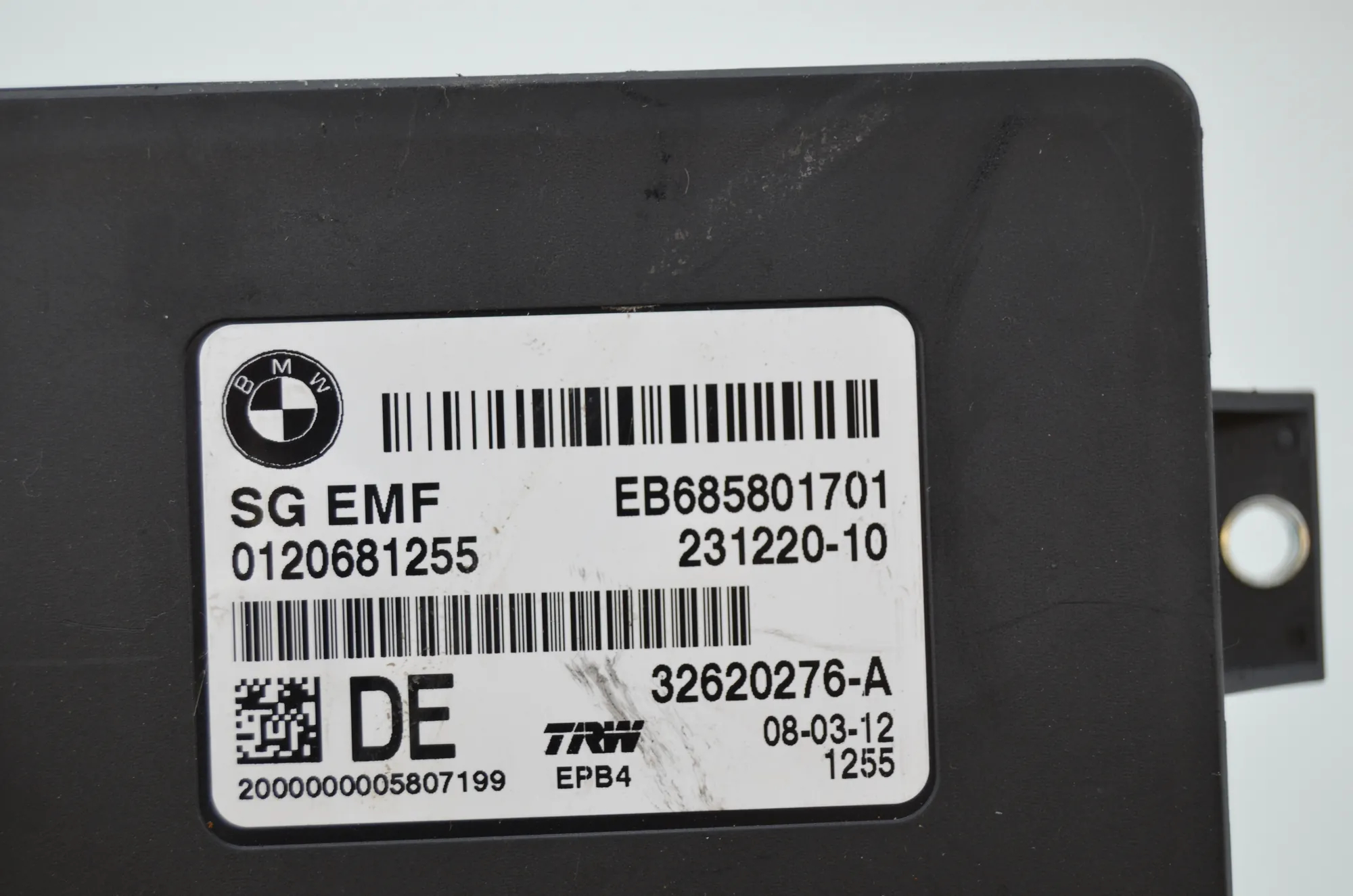 Other Control Units – OEM 6857262 · BMW 5 Touring (F11) 530 d 2012 – 10