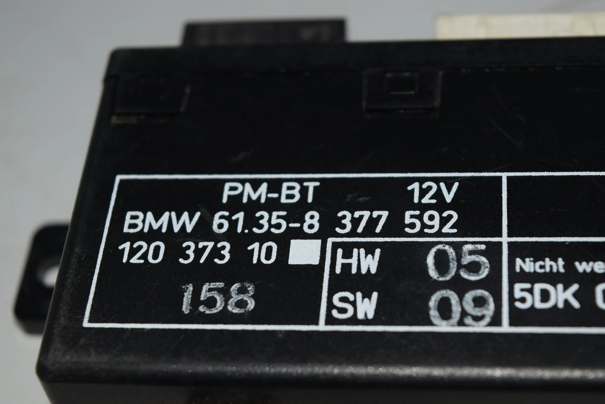 Front Right Door Control Unit – OEM 8377592 · BMW 5 (E39) BMW 5 (E39) 2000 – 3