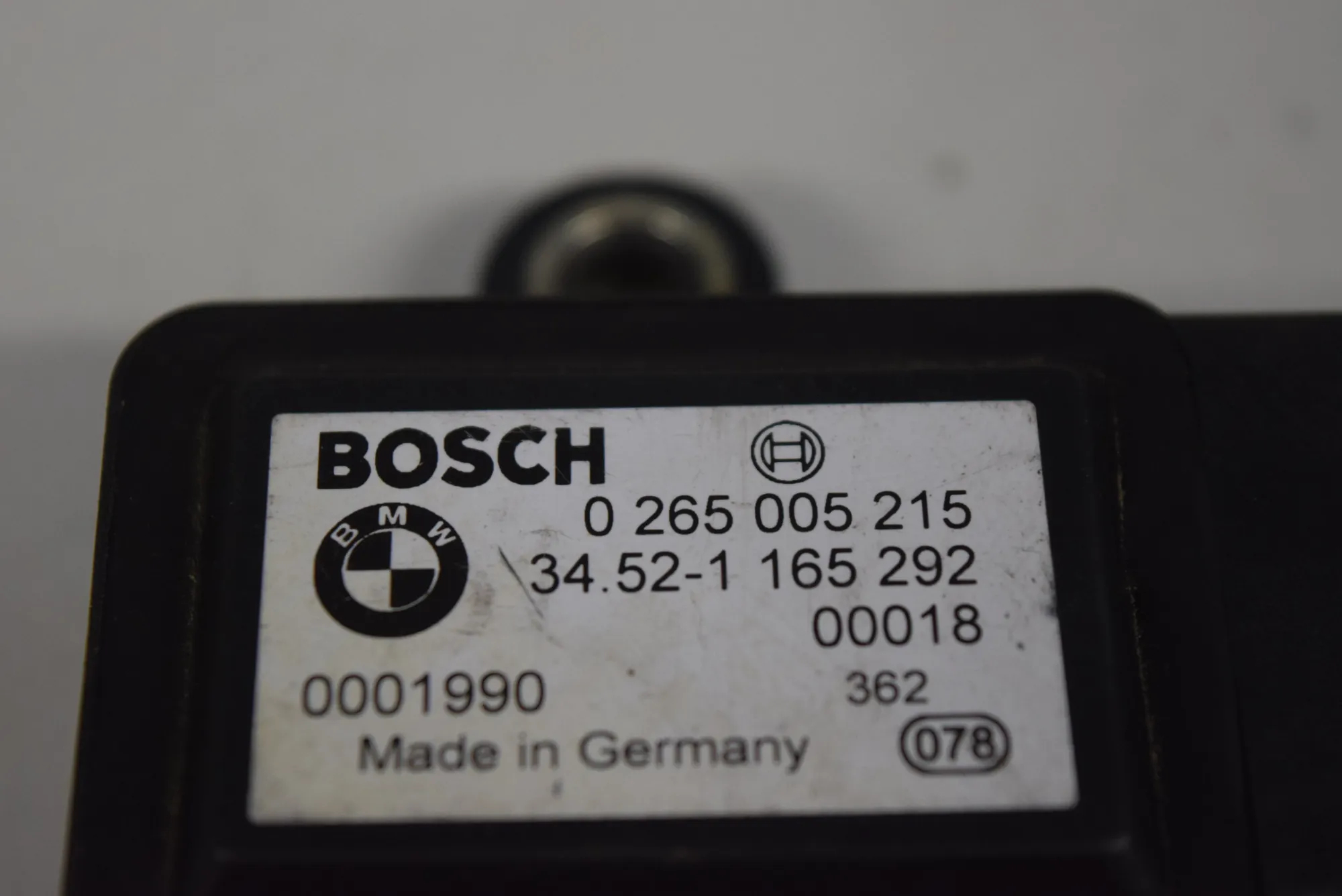 Acceleration Sensor – OEM 1165292 · BMW 5 (E39) BMW 5 (E39) 2000 – 4