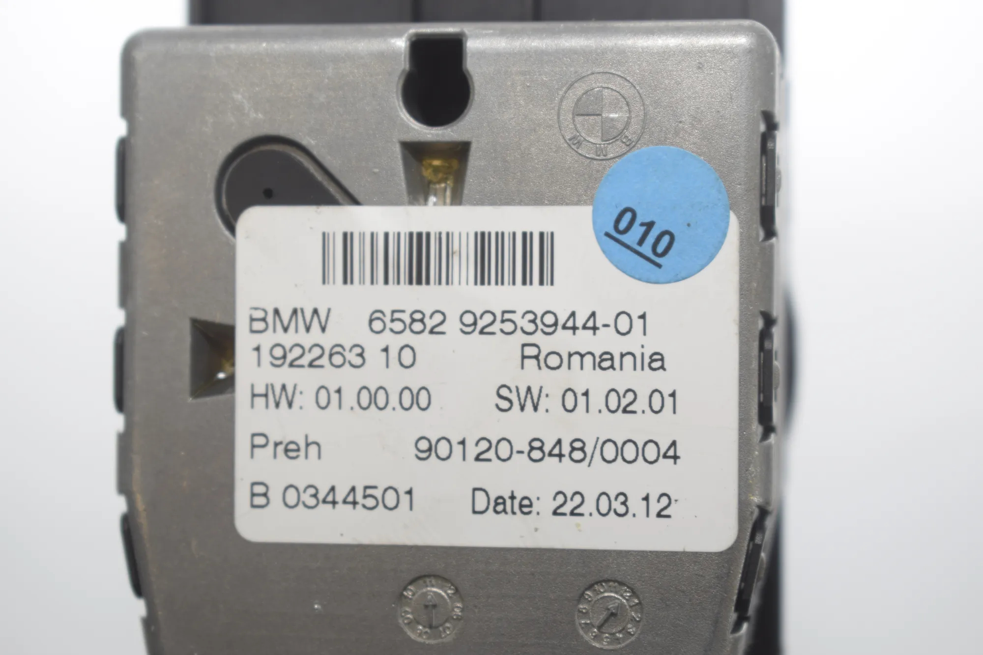 Navigation System – OEM 9253944 · BMW 5 Touring (F11) 530 d 2012 – 5