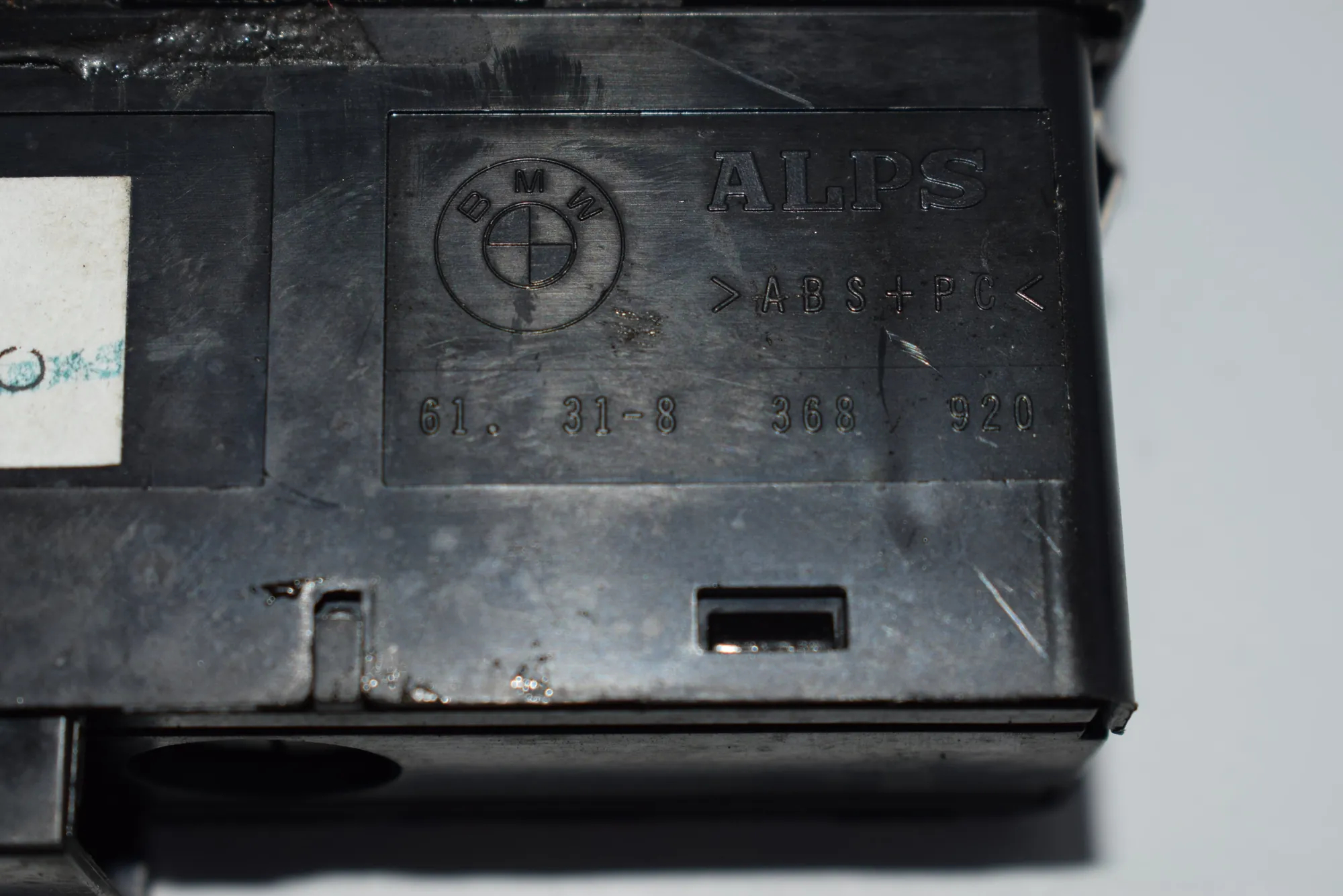 Switches – OEM 8368920 · BMW X5 (E53) 4.8 is 2004 – 6