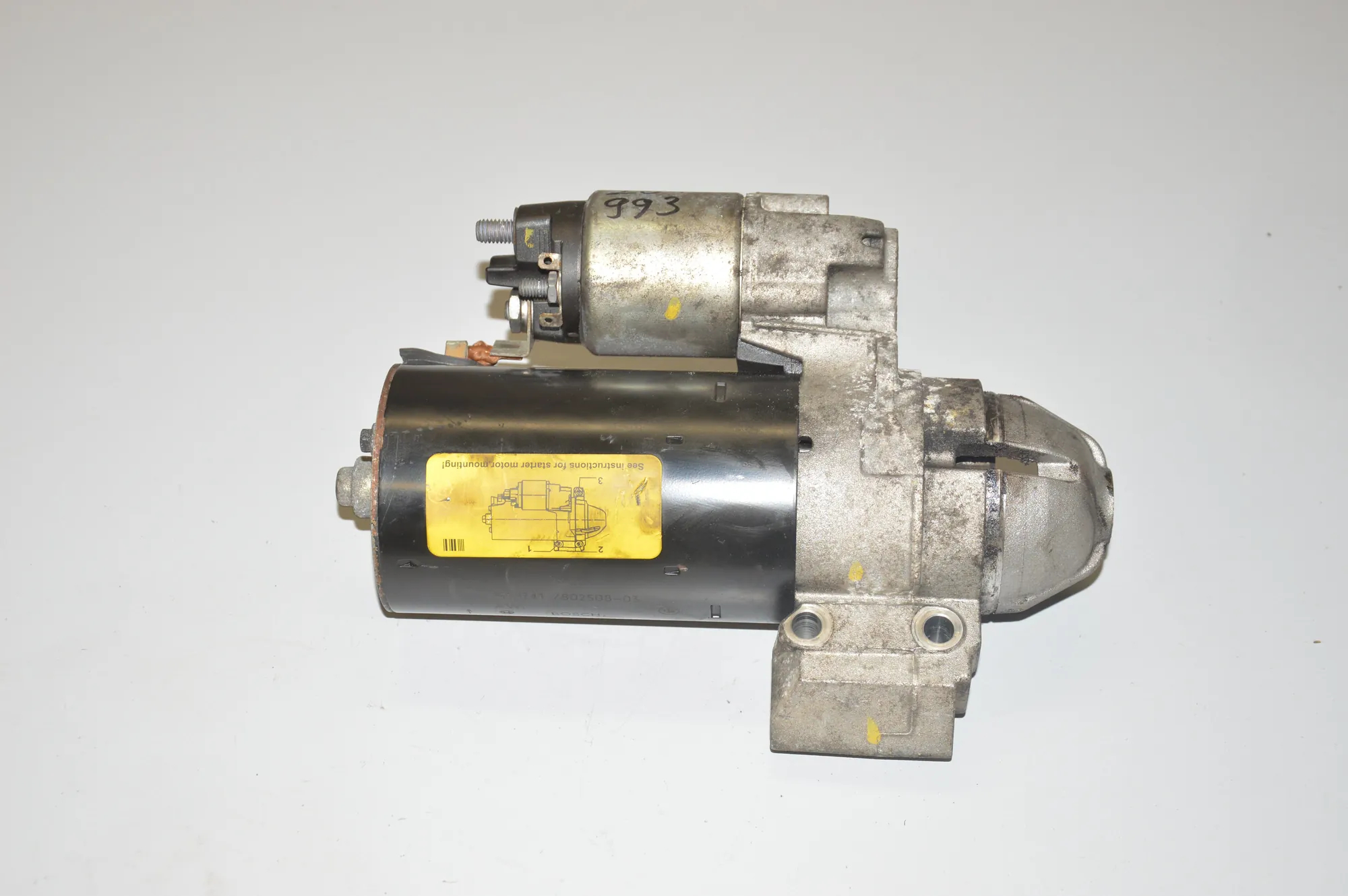 Starter Motor – OEM 7802508 · BMW 5 (E60) 520 d 2007 – 2