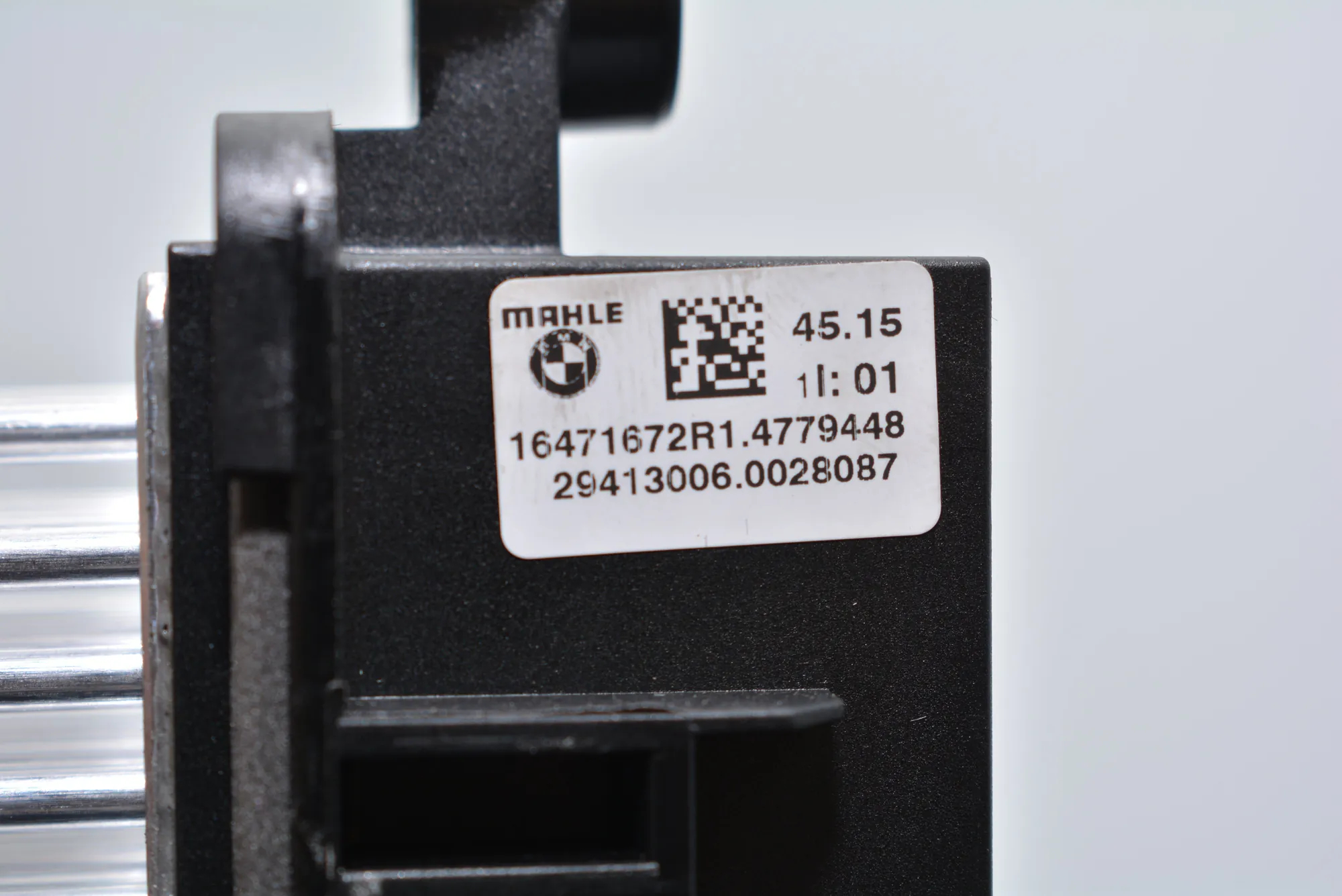 Interior Heater Resistor – OEM 6471672 · BMW 7 (G11, G12) BMW 7 (G11, G12) 730 d, Ld xDrive 2015 – 5