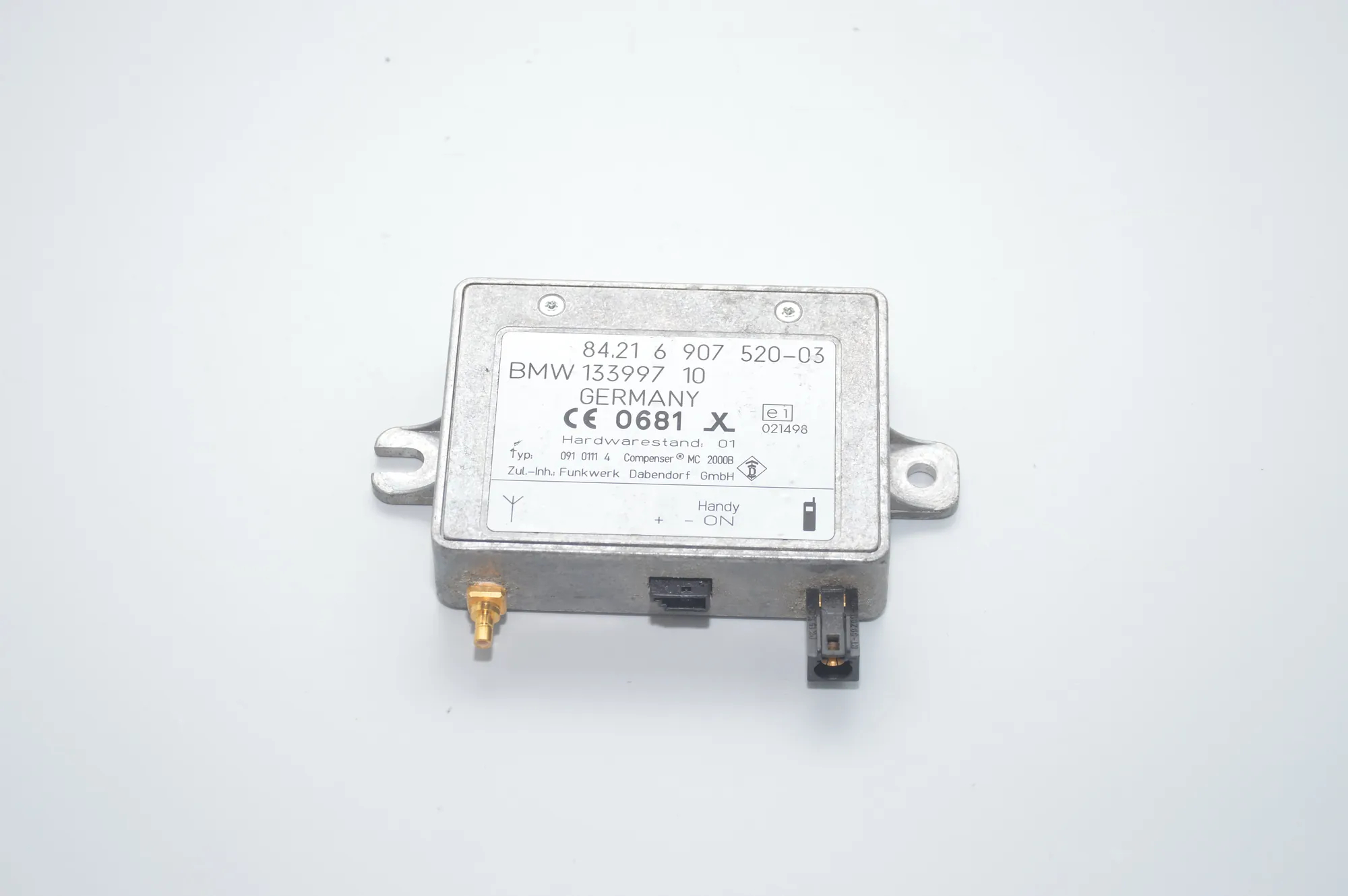 Other Control Units – OEM 6907520 · BMW X5 (E53) 4.4 i 2001 – 2