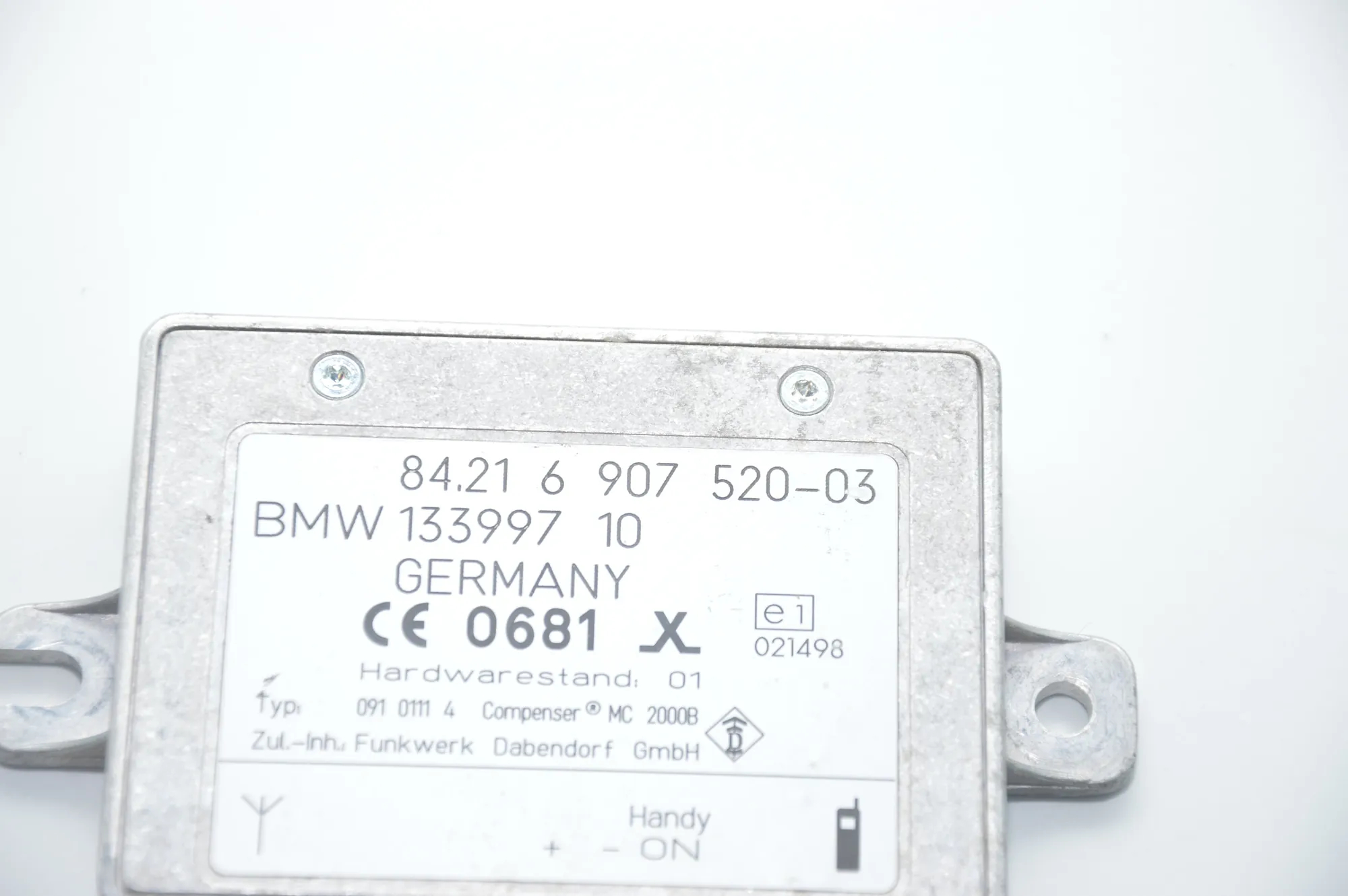 Other Control Units – OEM 6907520 · BMW X5 (E53) 4.4 i 2001