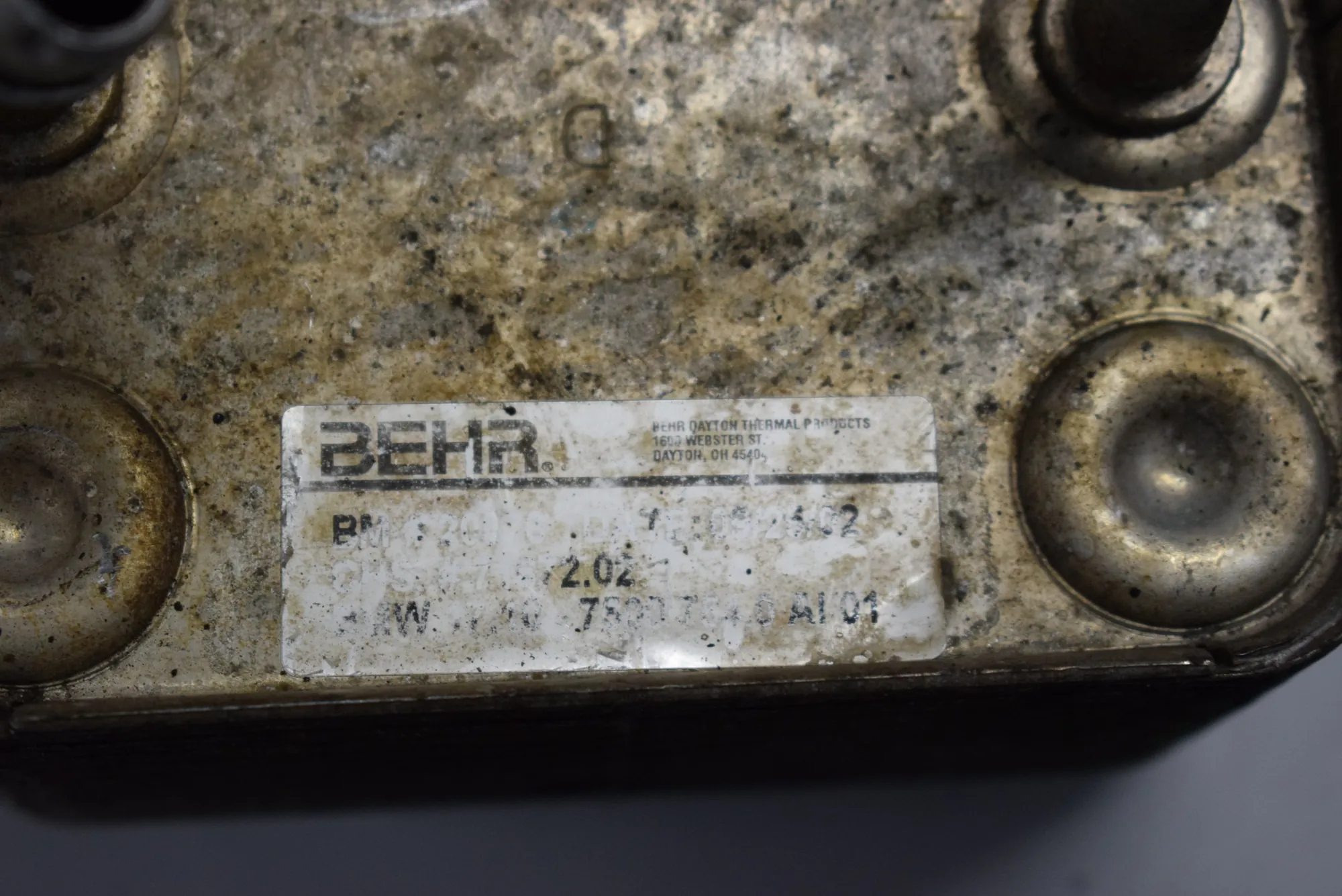 Gearbox Radiator – OEM 7500754 · BMW X5 (E53) 4.4 i 2002 – 4