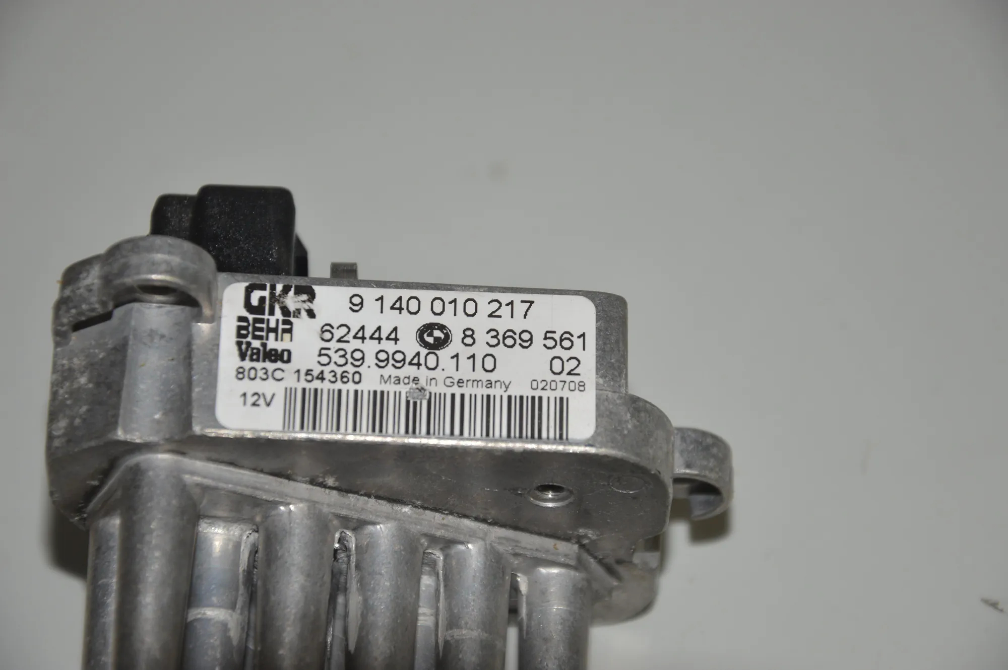Interior Heater Resistor – OEM 8369561 · BMW X5 (E53) 4.4 i 2002 – 4