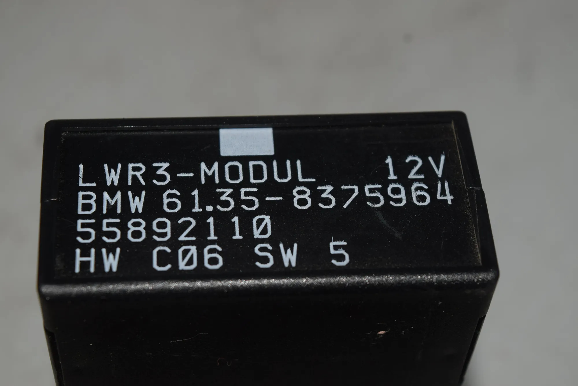 Other Control Units – OEM 8375964 · BMW 7 (E38) 730 d 1999 – 5