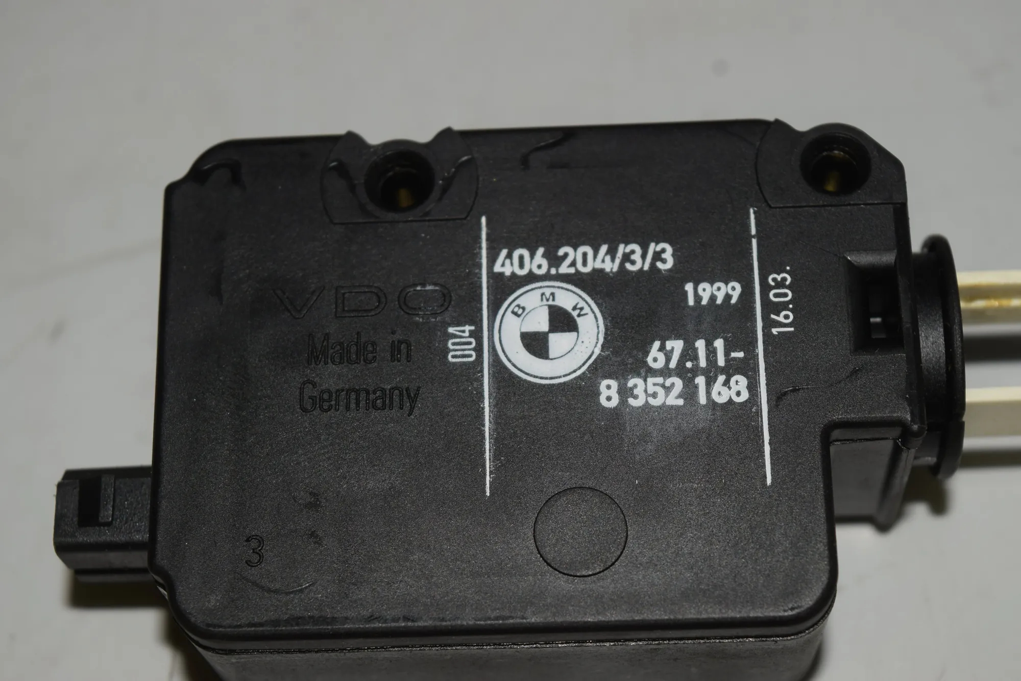 Other Control Units – OEM 8352168 · BMW 7 (E38) 730 d 1999 – 6