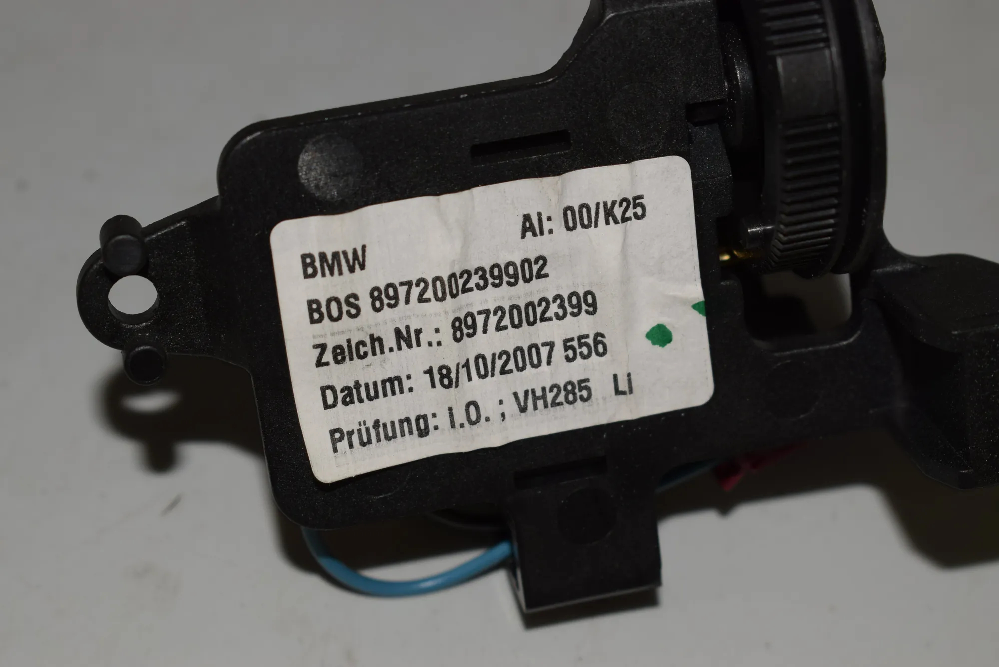 Other Control Units – OEM 8972002399 · BMW 3 Touring (E91) 320 d 2007 – 6