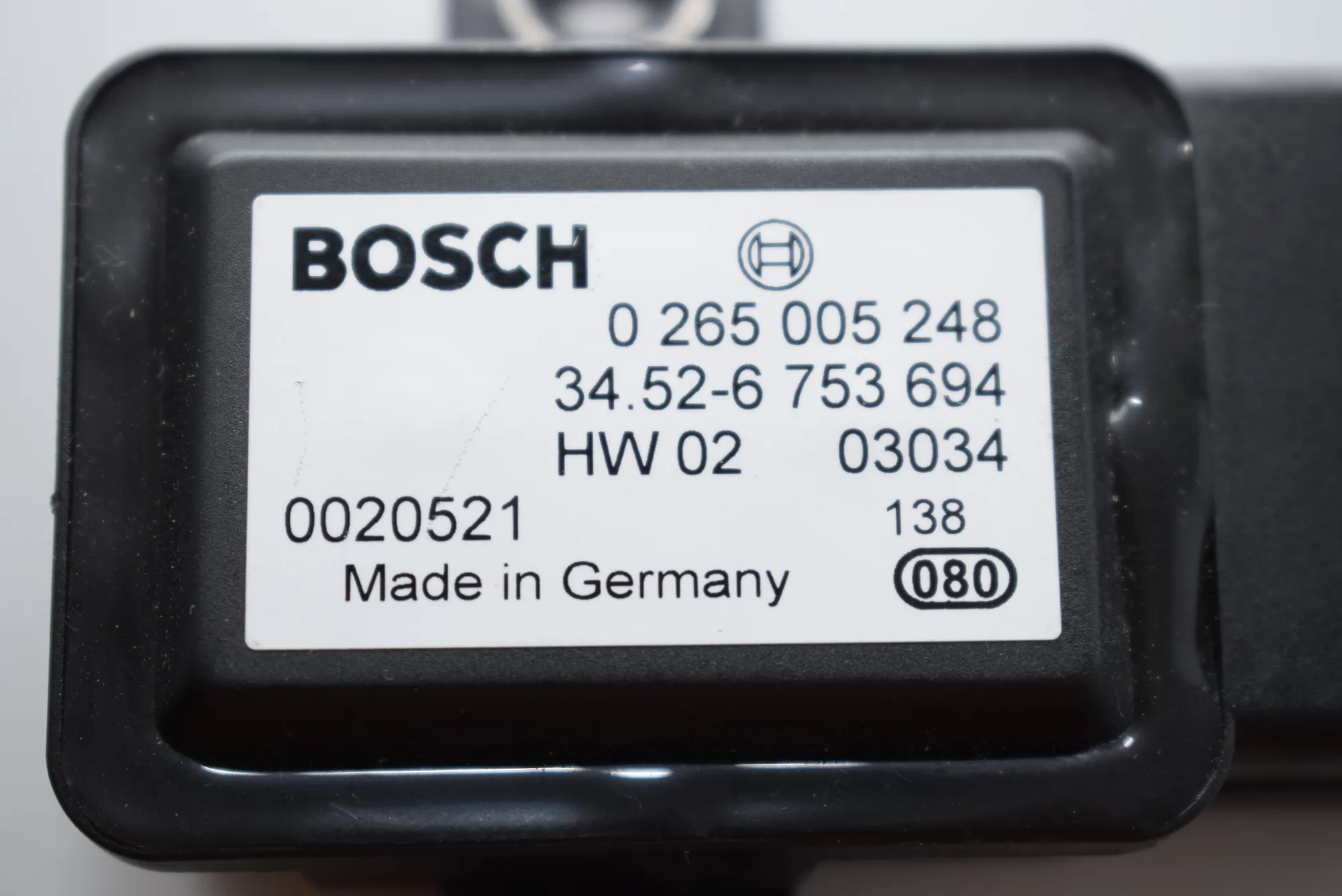 Acceleration Sensor – OEM 0265005248 · BMW X5 (E53) 4.6 is 2003 – 7