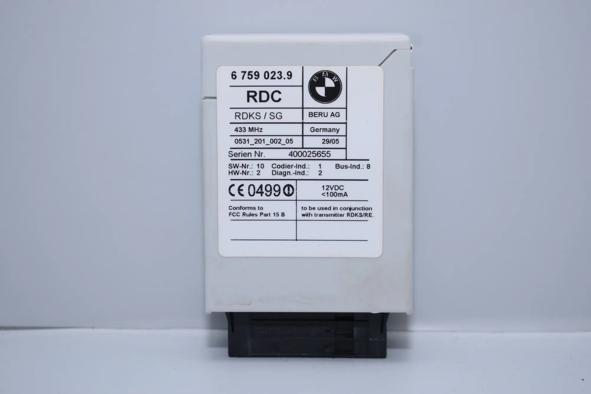 Other Control Units – OEM 6759023 · BMW X5 (E53) 4.6 is 2003