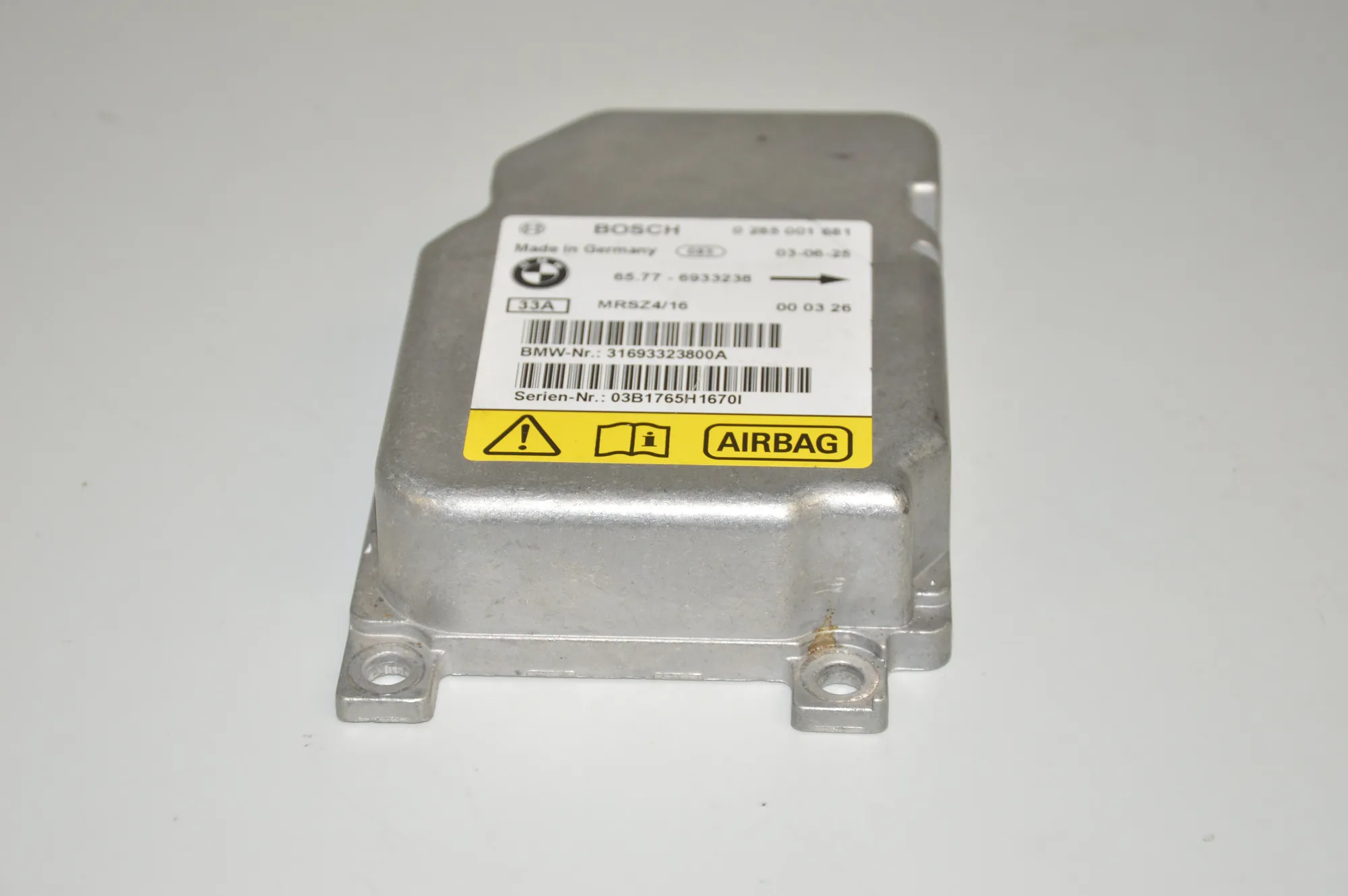 SRS Control Unit – OEM 6933238 · BMW X5 (E53) BMW X5 (E53) 4.6 is 2003 – 4